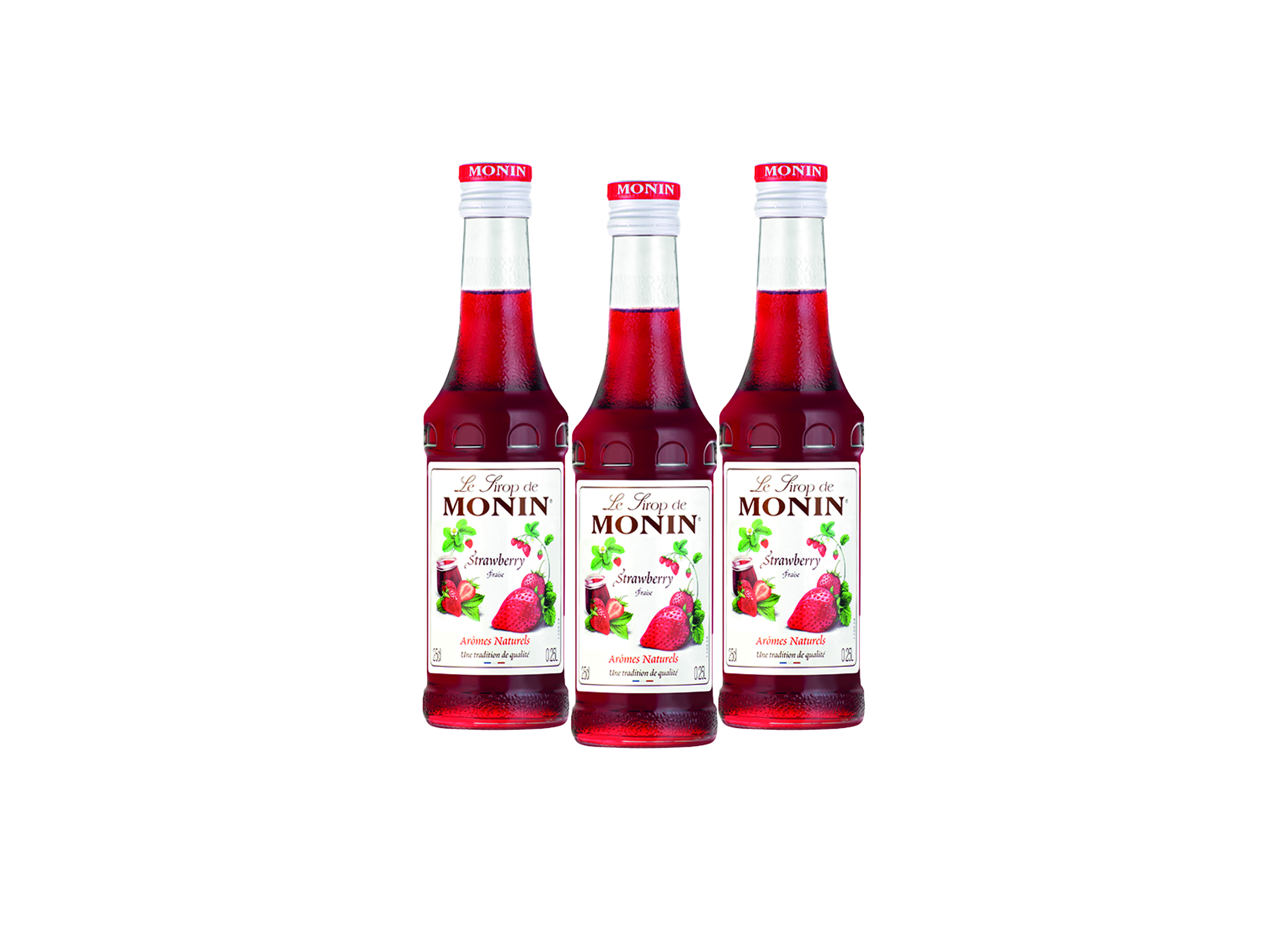 (Bild für) Monin Sirup Erdbeere 0,25L 6
