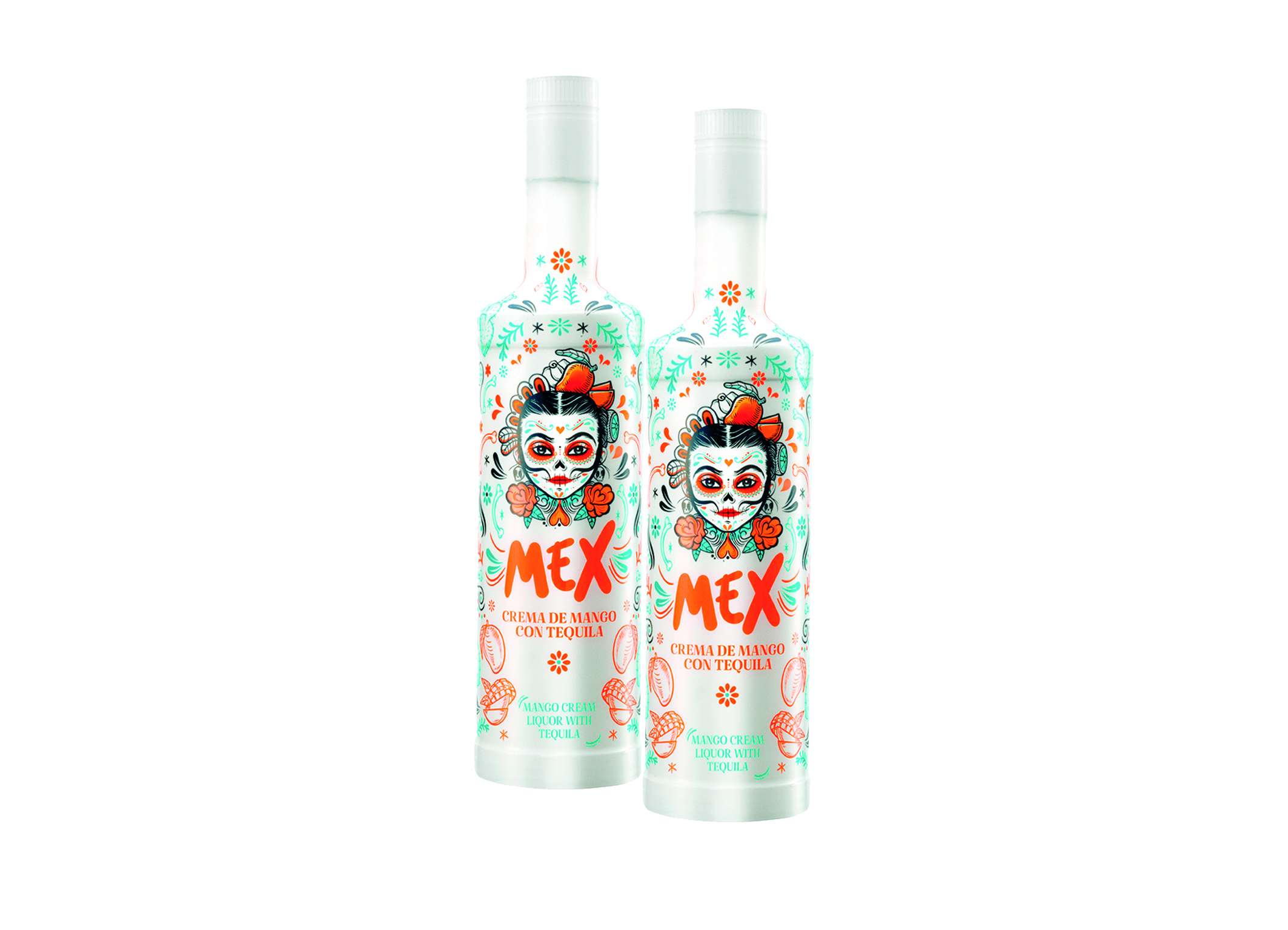 (image for) Mex Cream Liqueur Mango with Tequila 0,7L 15% 6