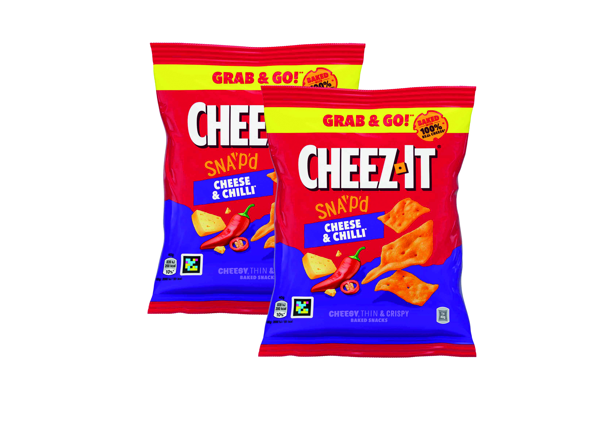 (Bild für) Cheez-It Cheese & Chilli 40g 20