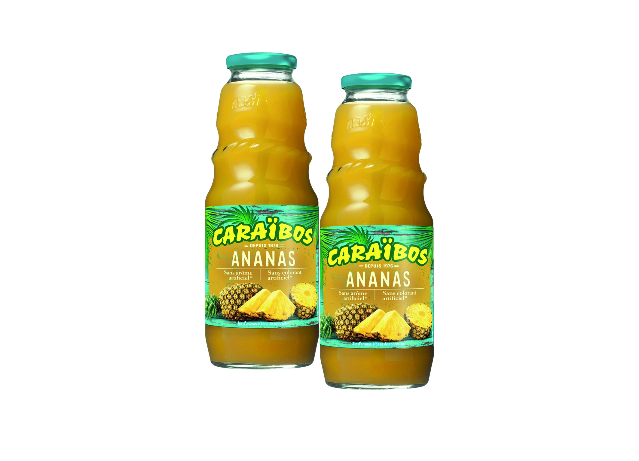 (Bild für) Caraibos Cocktail Fruchtsaft Ananas 1L FL EW 6