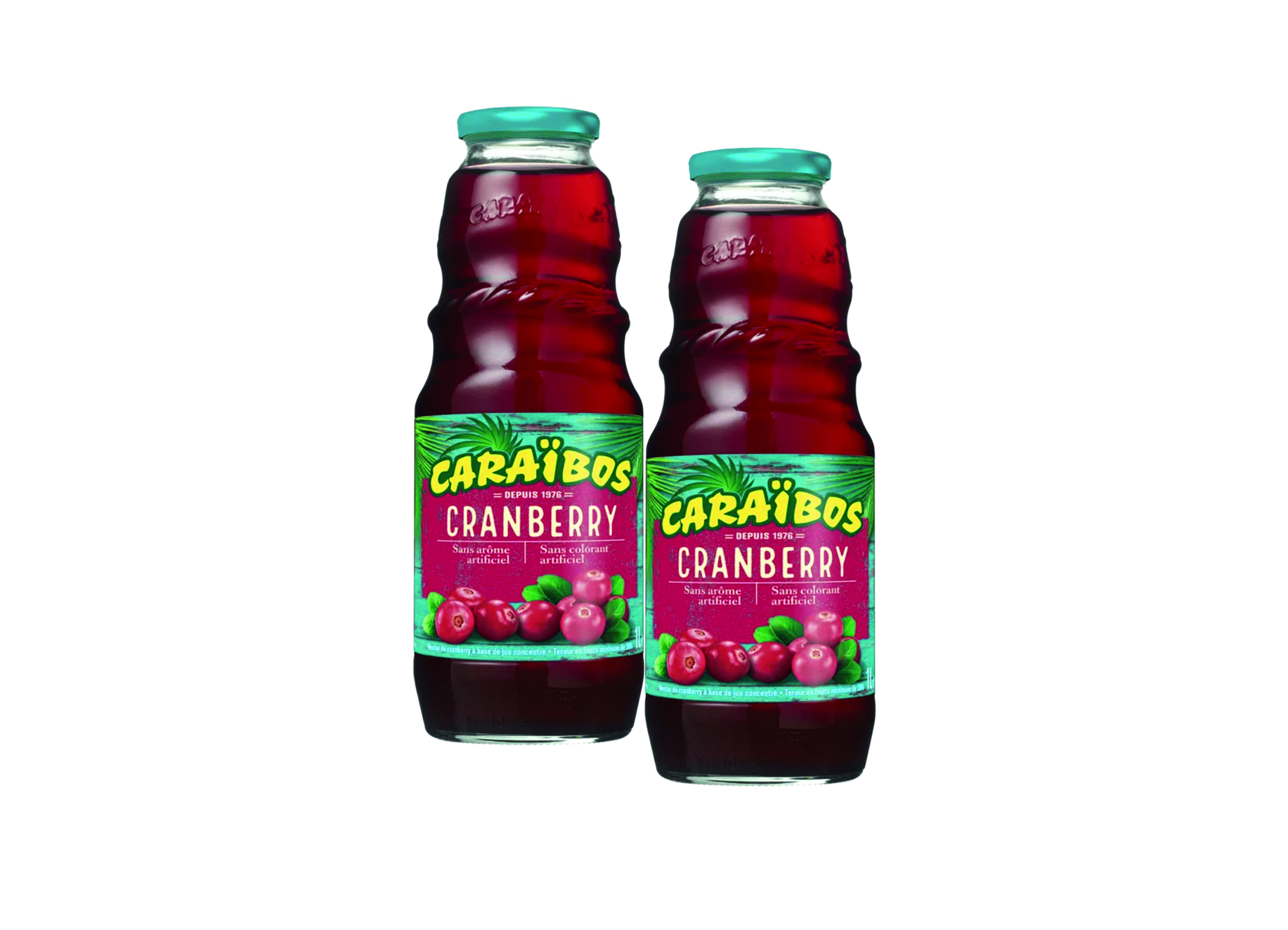 (Bild für) Caraibos Cocktail Fruchtsaft Cranberry 1L FL EW 6