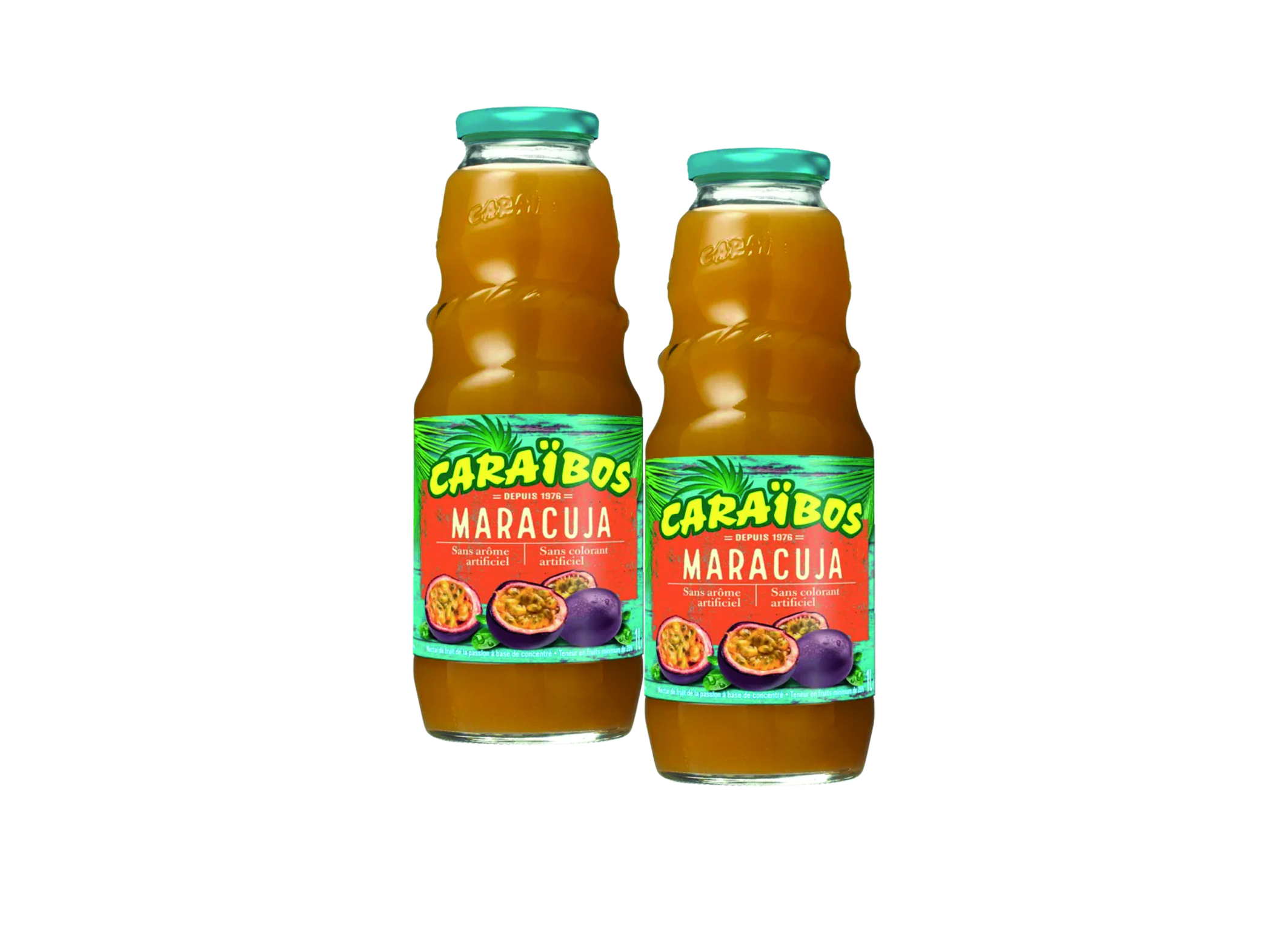 (Bild für) Caraibos Cocktail Fruchtsaft Maracuja 1L FL EW 6