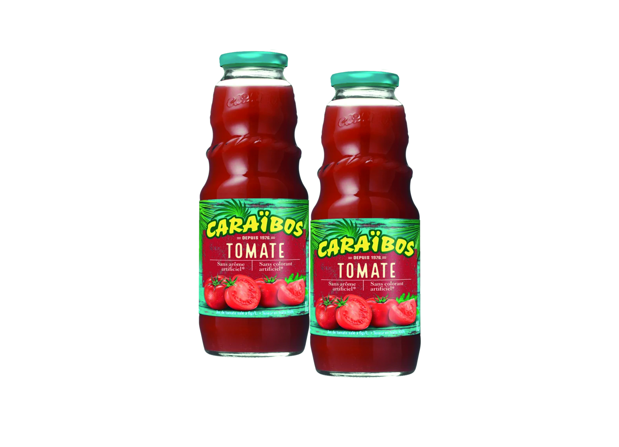 (Bild für) Caraibos Cocktail Fruchtsaft 100% Tomate 1L FL EW 6