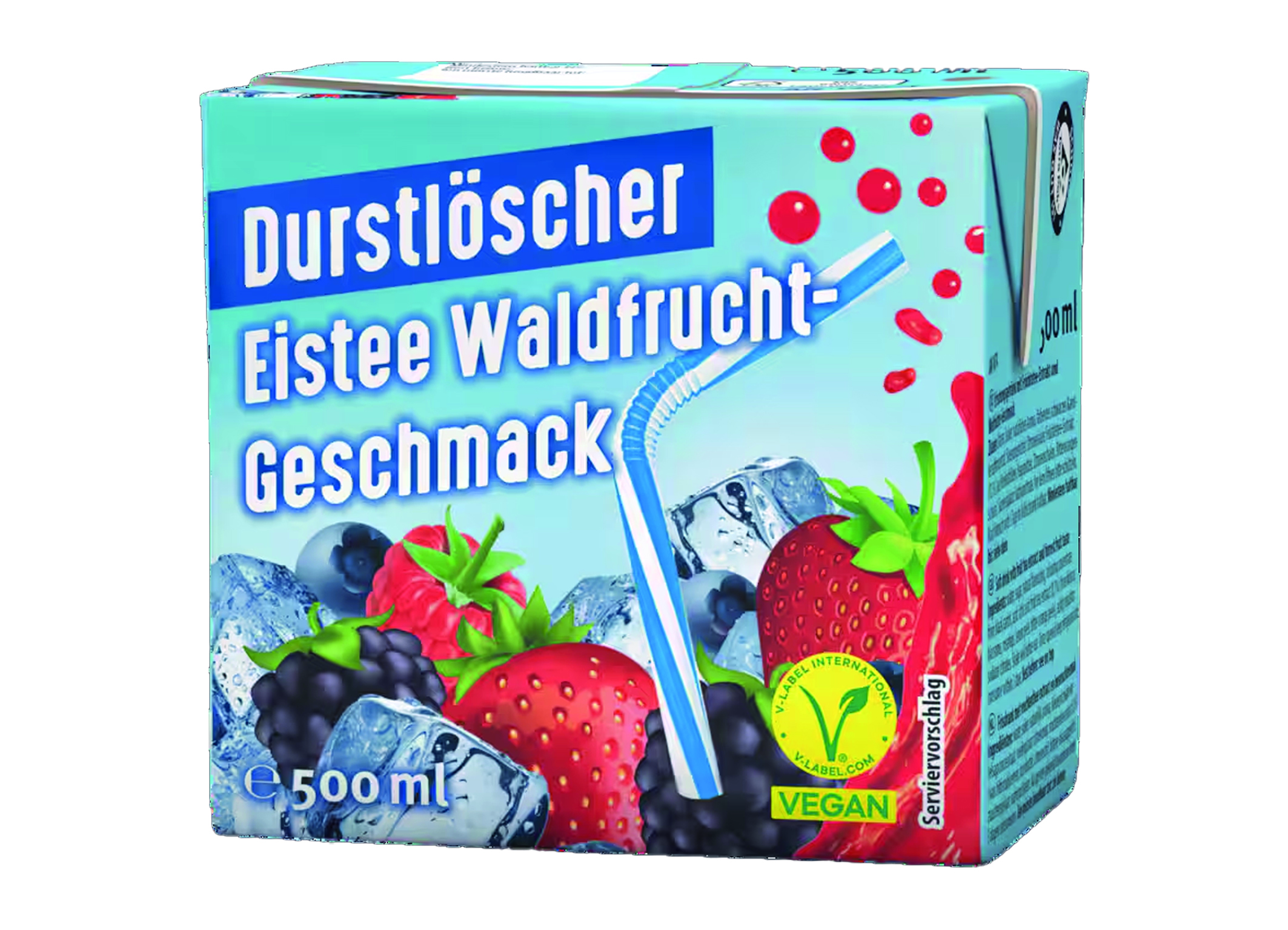 (Bild für) Durstlöscher Eistee Waldfrucht 0,5L 12