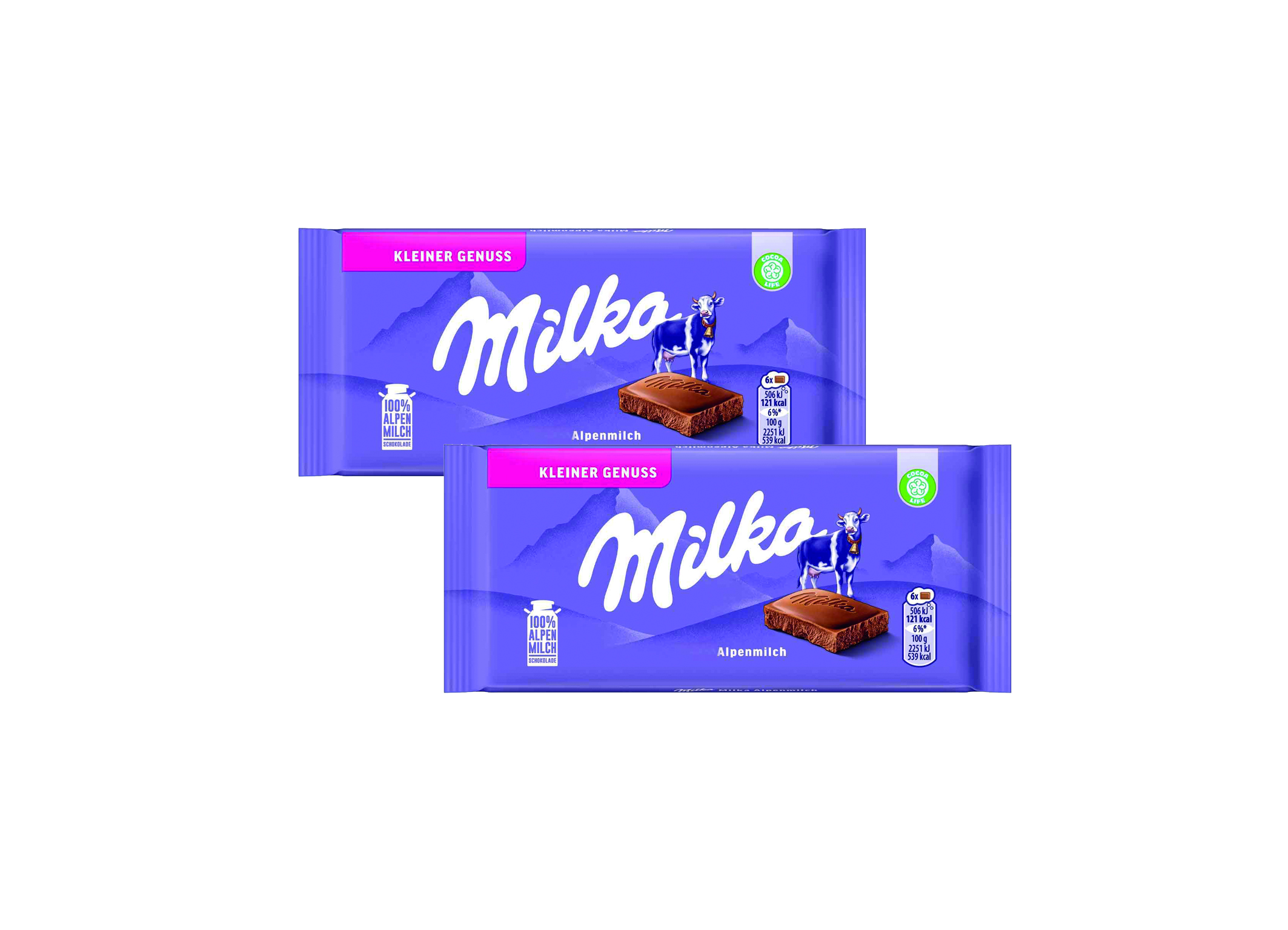 (Bild für) Milka Alpenmilch 45g 19