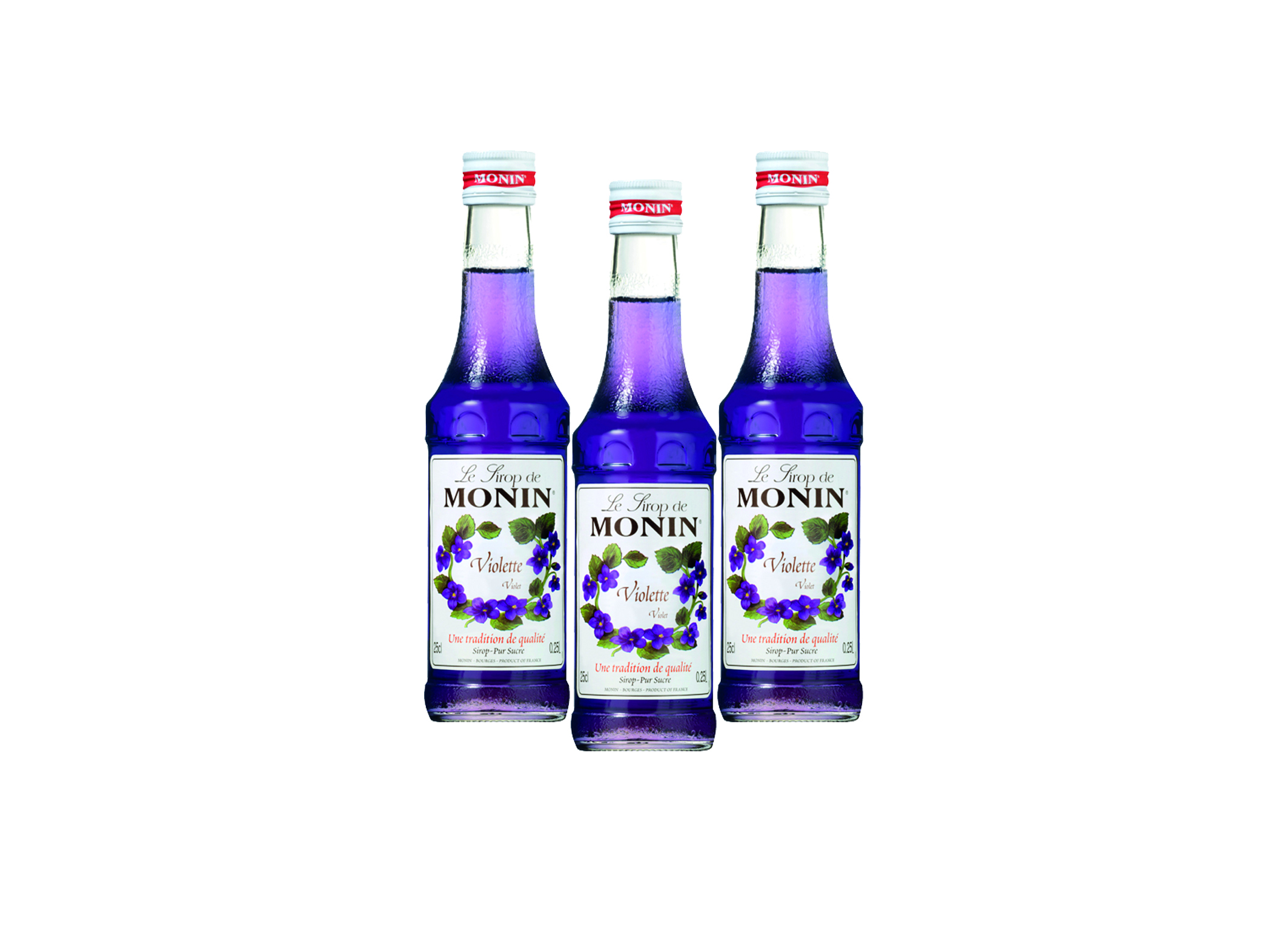 (Bild für) Monin Sirup Veilchen (Violette) 0,25L 6