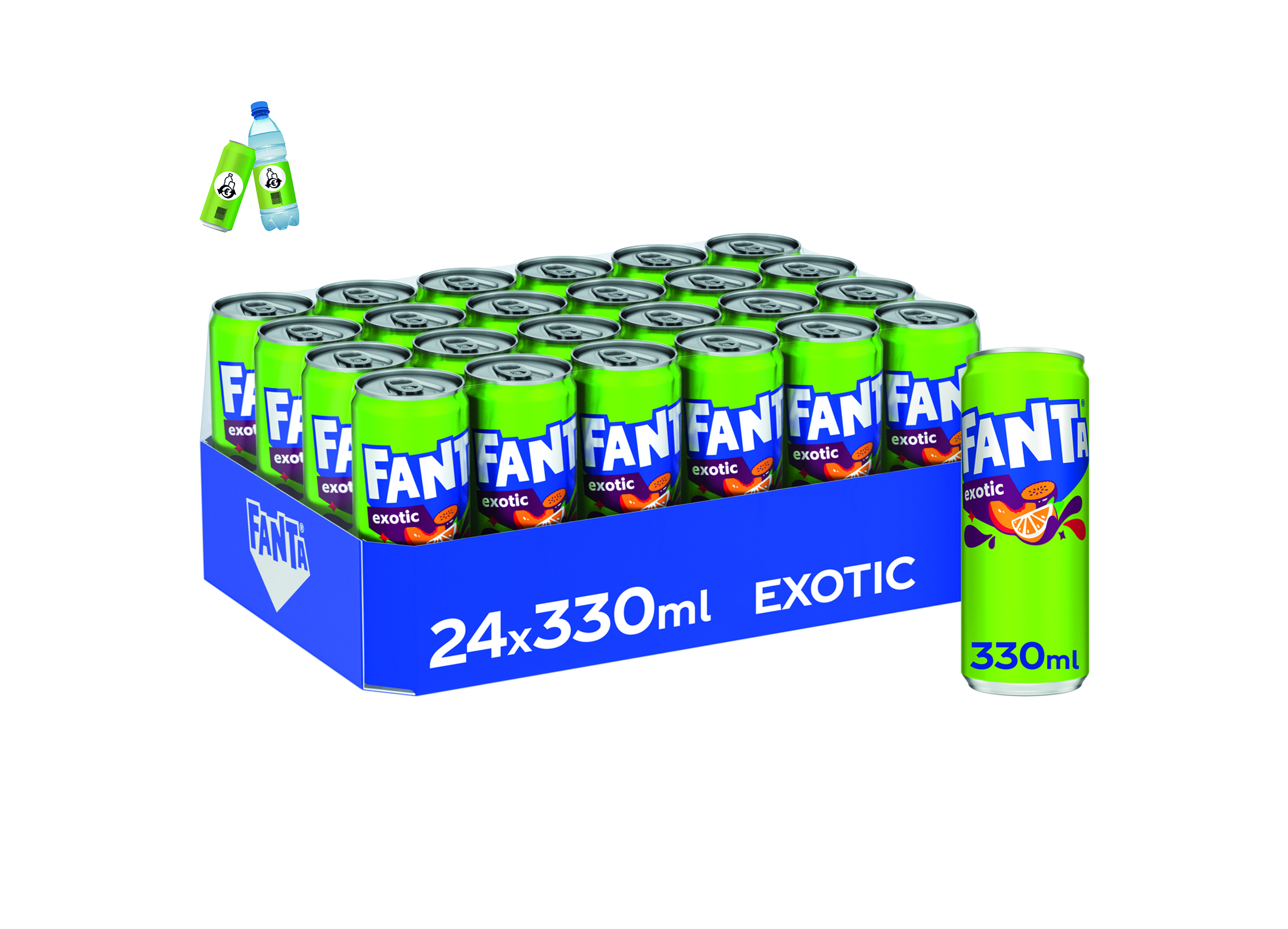 (Bild für) Fanta Exotic 0,33L DS EWP 24