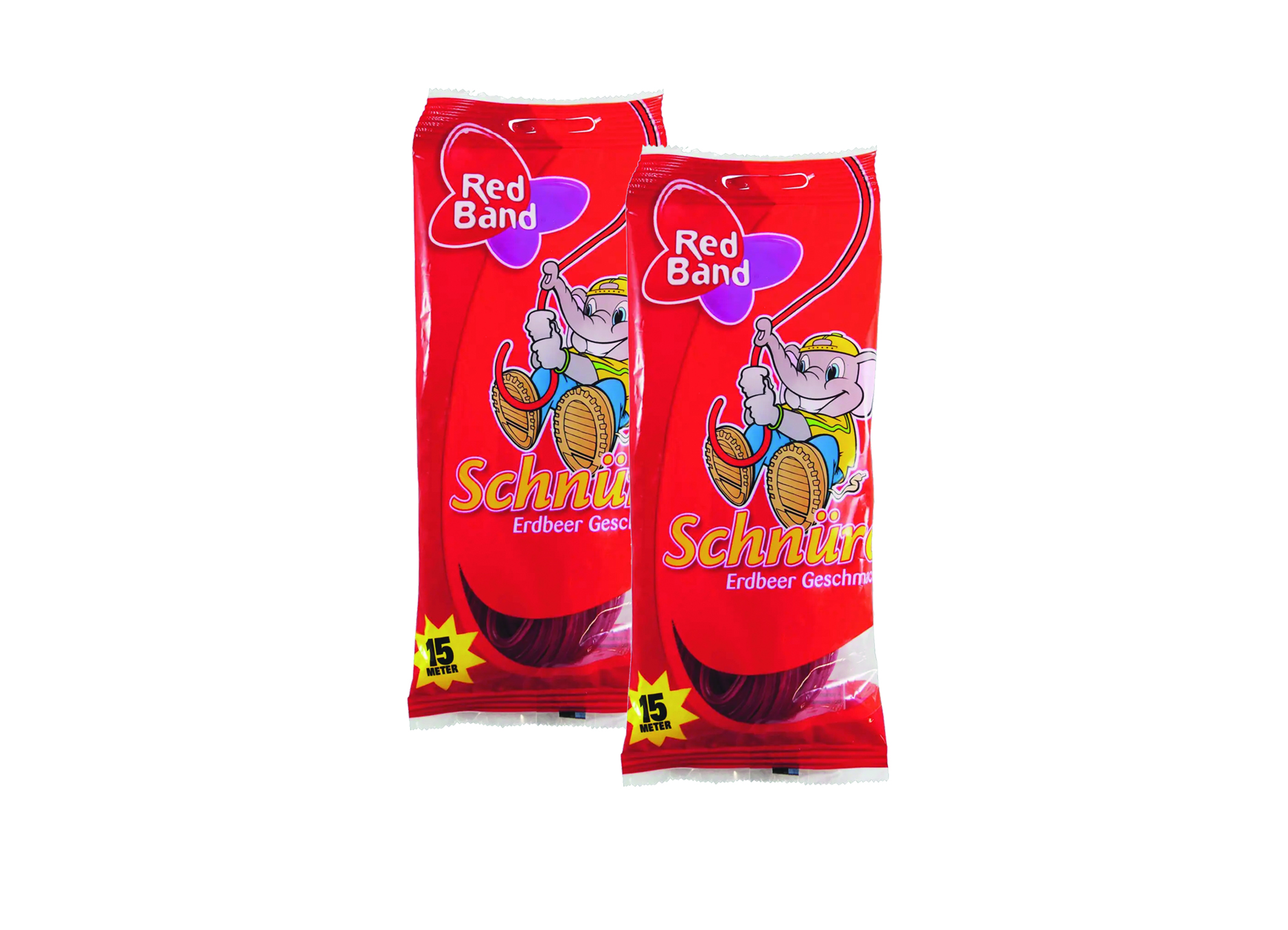 (Bild für) Red Band Erdbeerschnüre 100g 24