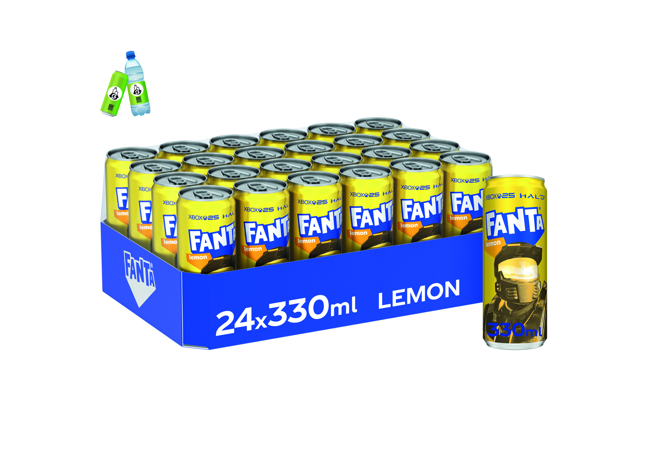 (Bild für) Fanta Lemon 0,33L DS EWP 24