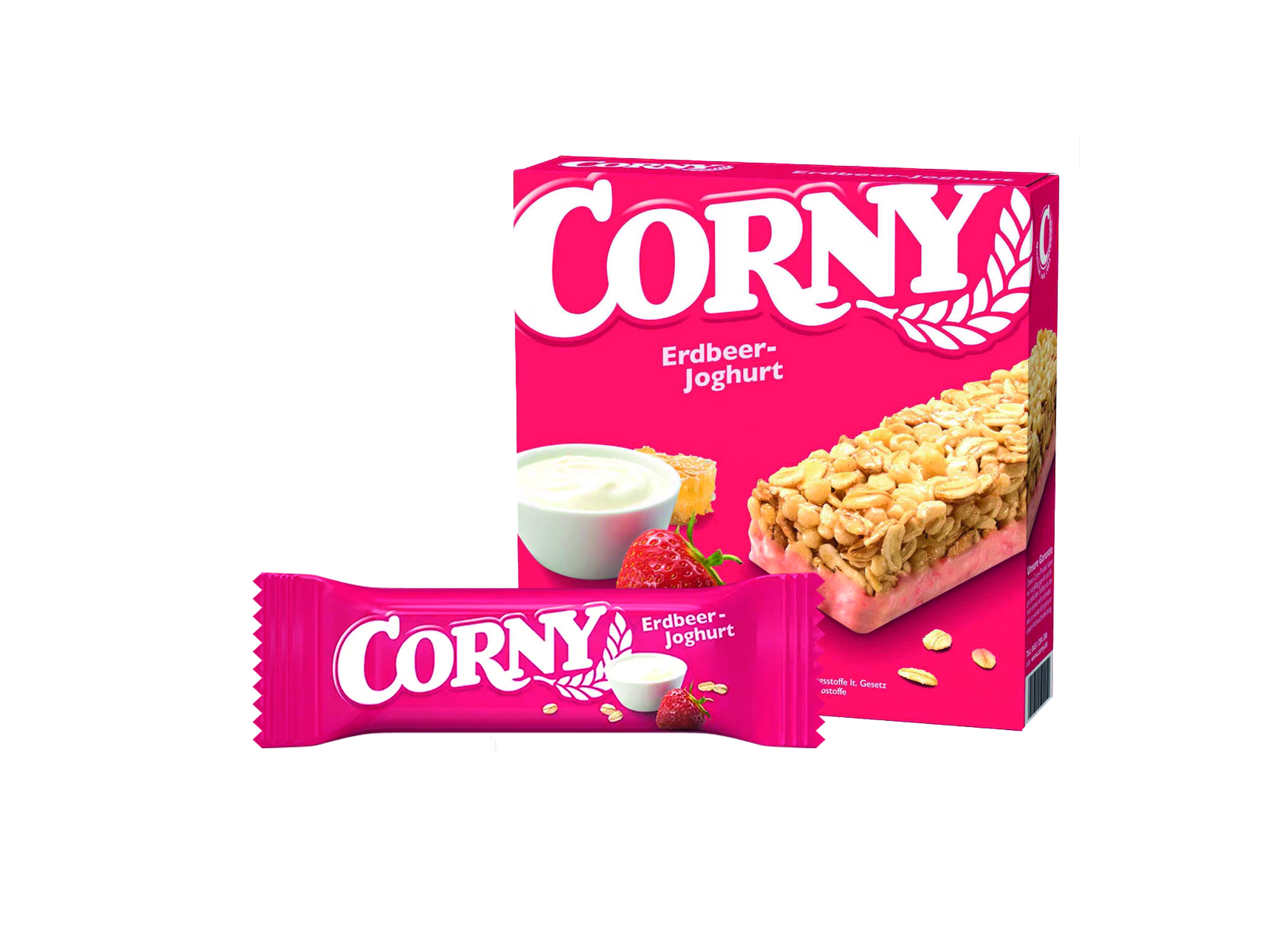 (Bild für) Corny Erdbeer-Joghurt 6er 150g 10