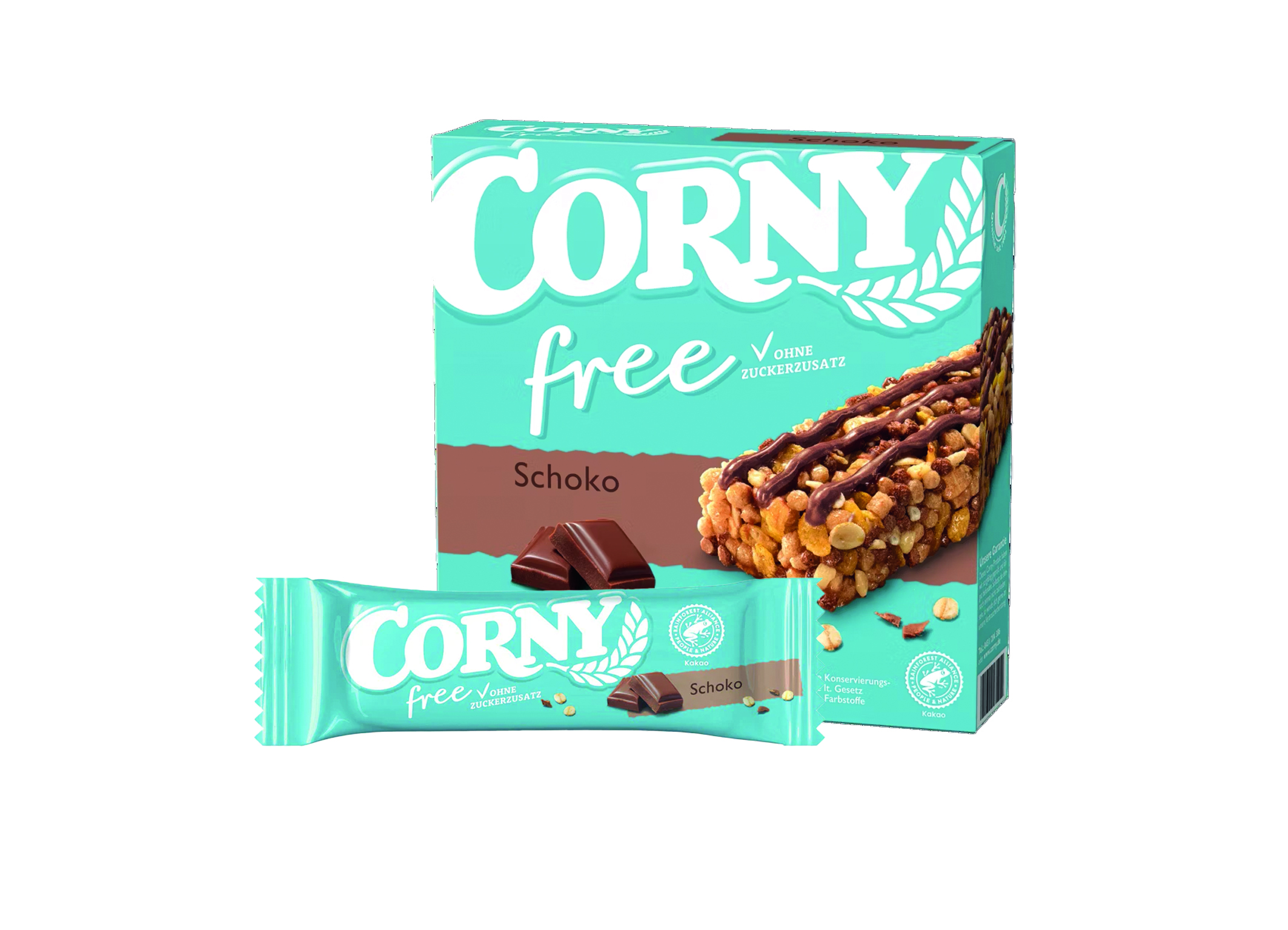 (Bild für) Corny Free Schoko 6er 120g 10