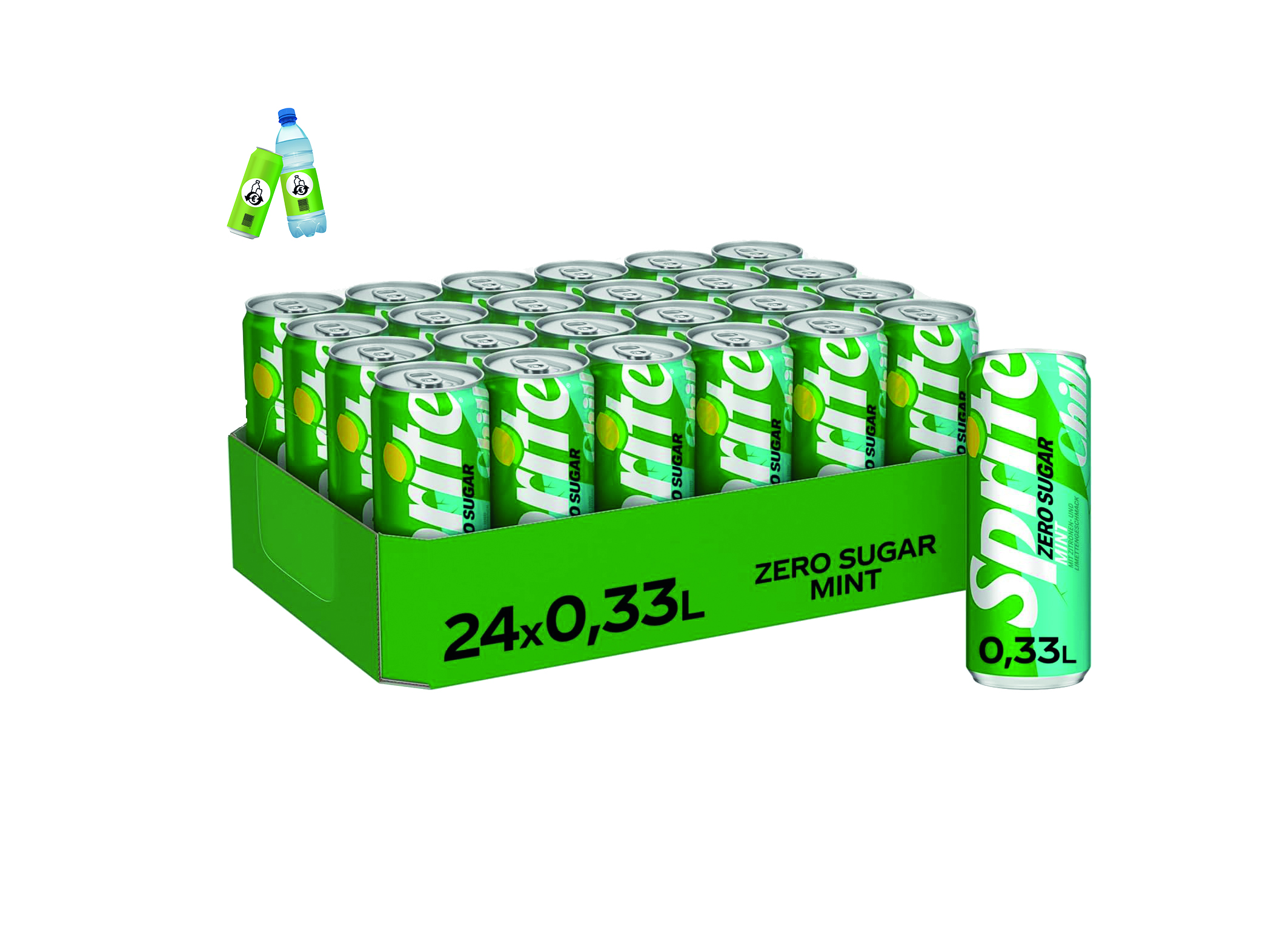 (Bild für) Sprite Chill Mint 0,33L DS EWP 24