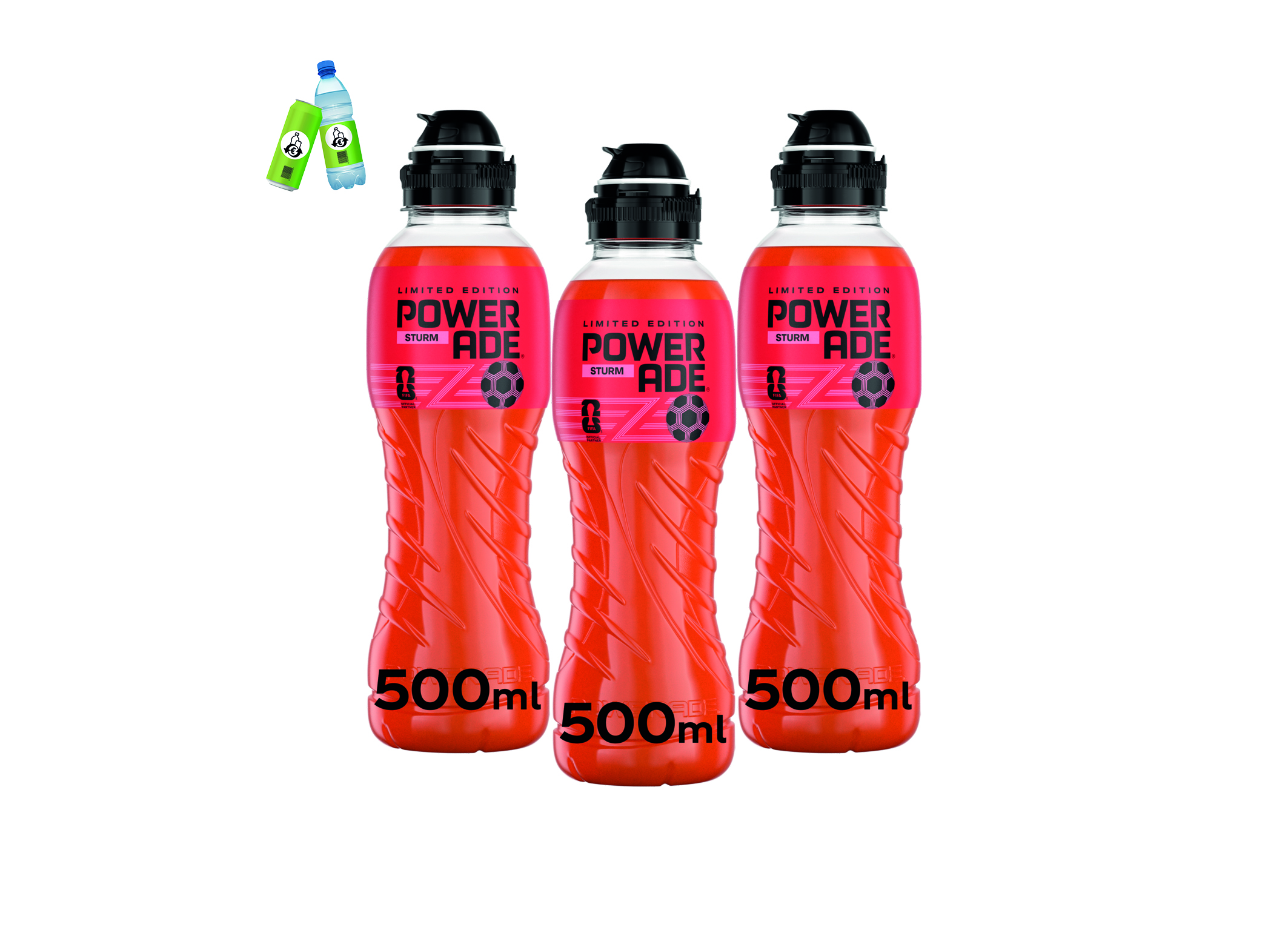(Bild für) Powerade Ltd. Fifa Sturm 0,5L PET EWP 12