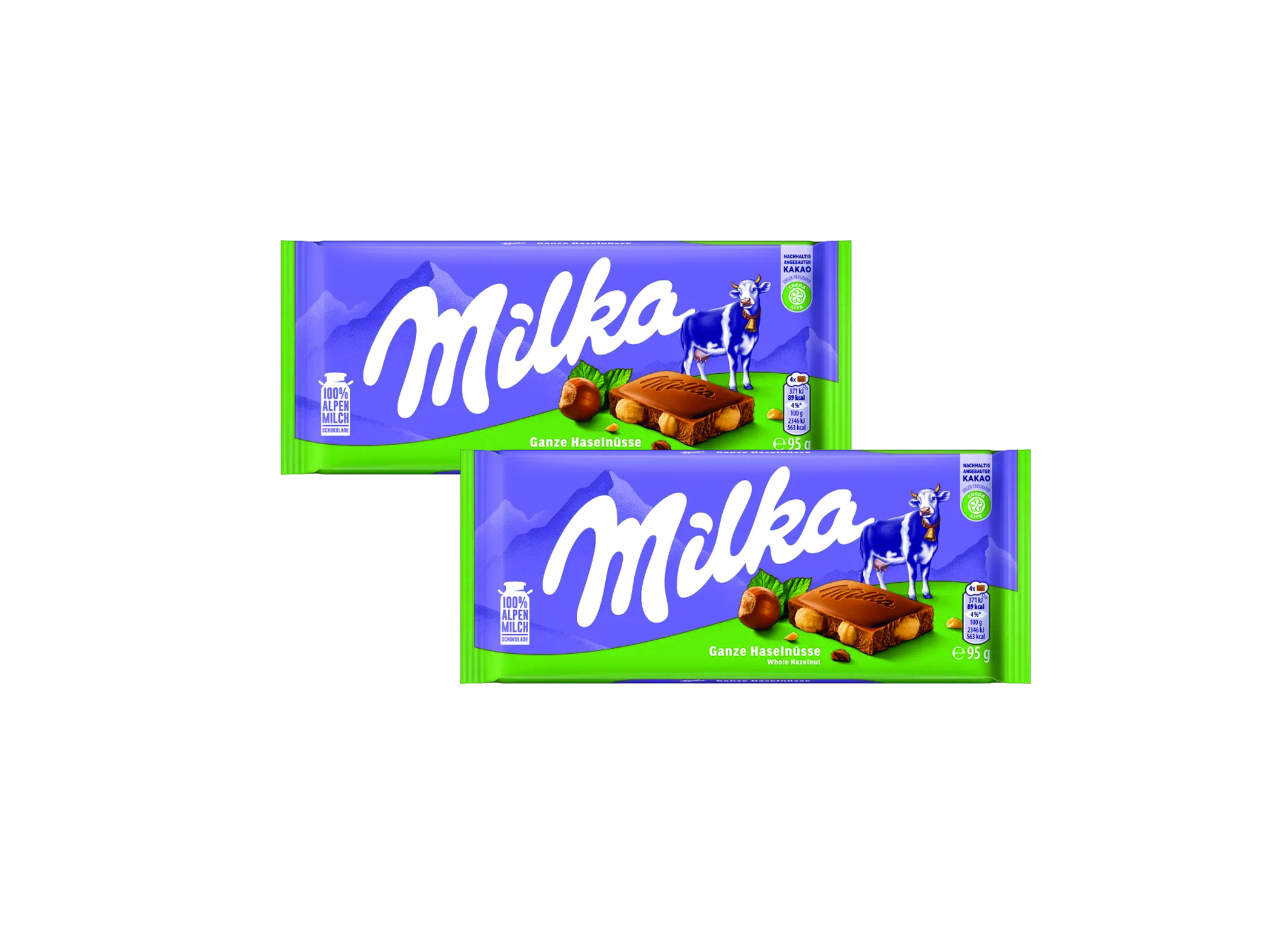 (Bild für) Milka Ganze Haselnüsse 95g 17