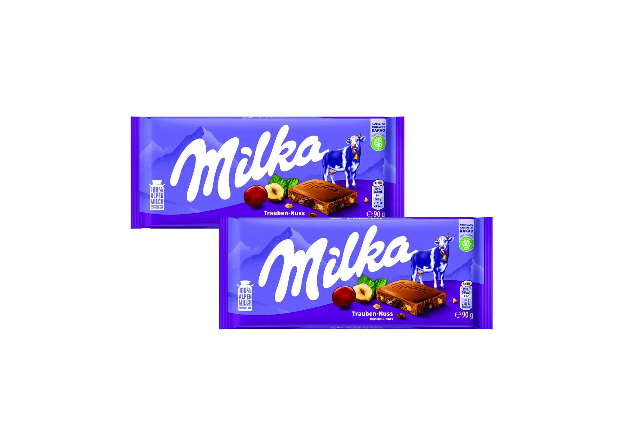 (Bild für) Milka Trauben-Nuss 90g 23