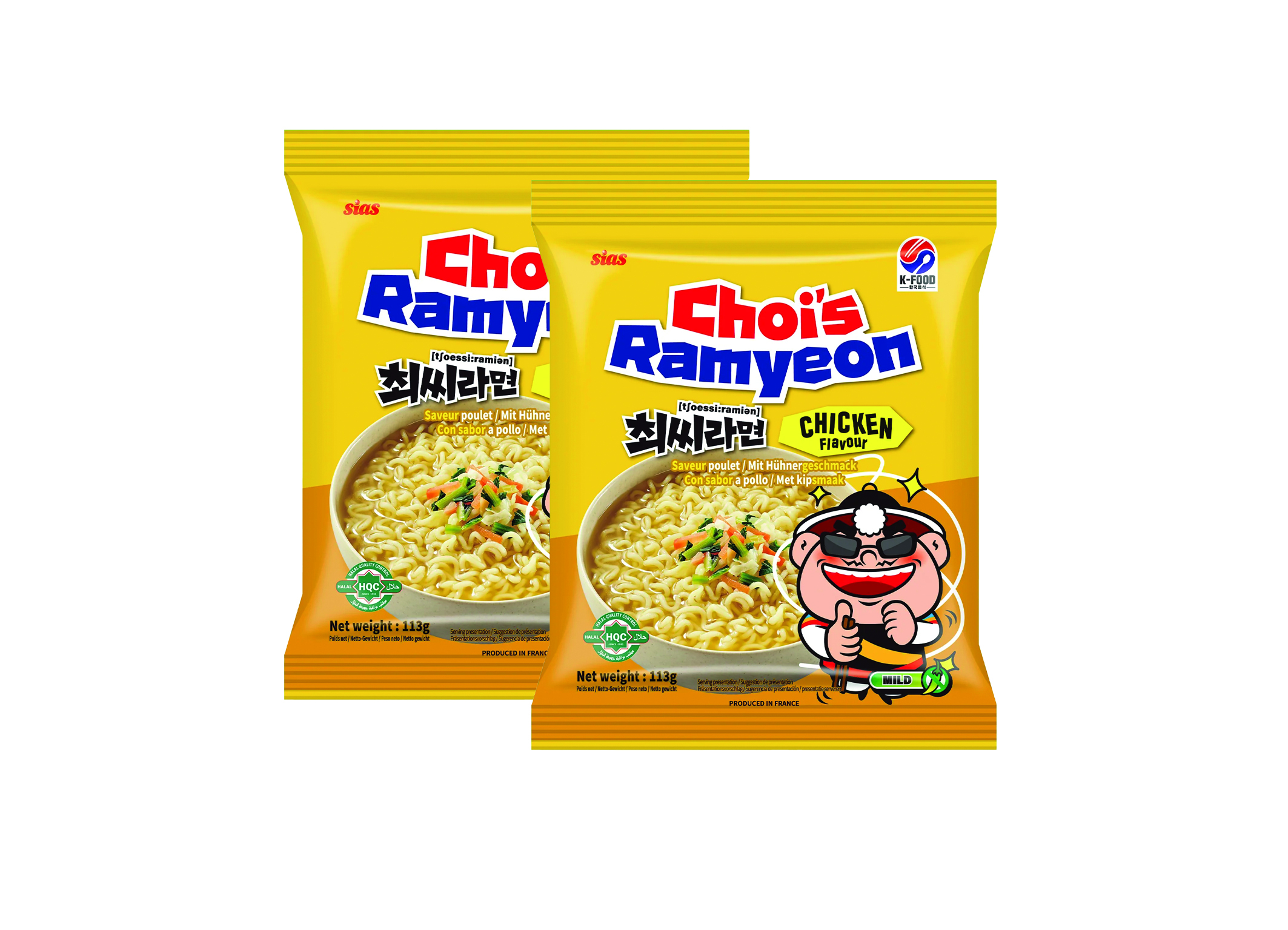 (Bild für) Chois Ramen Noodles Chicken 113g 20