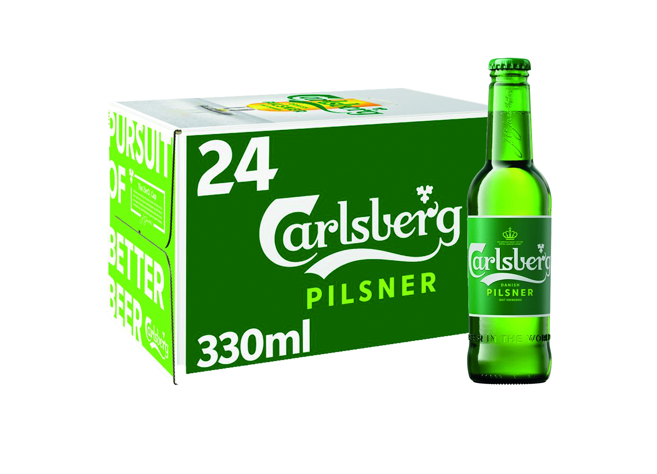 (Bild für) Carlsberg Pilsner 0,33L 5% FL EW 24 