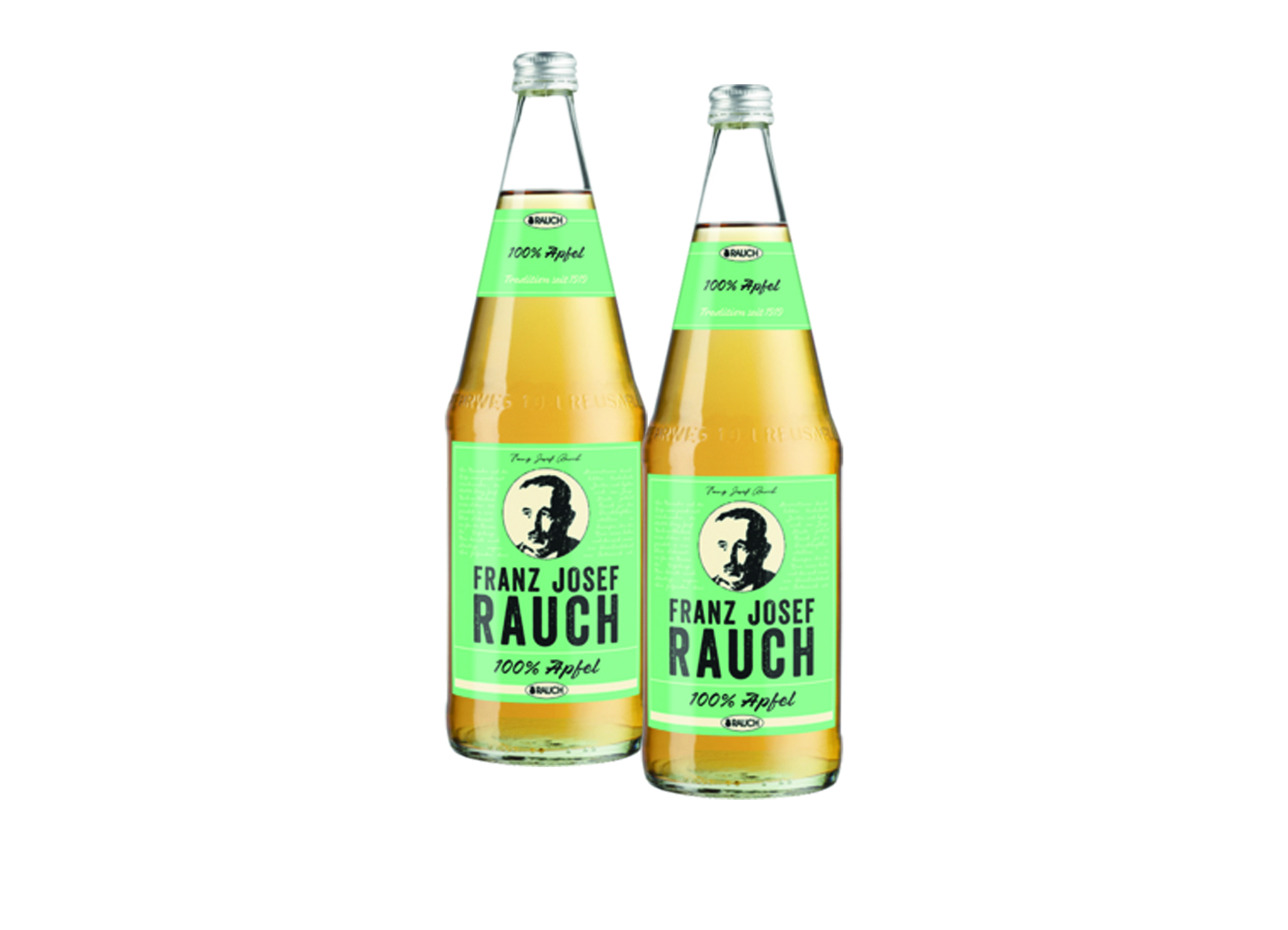 (Bild für) Rauch Apfel 100% 1L FL MW 6