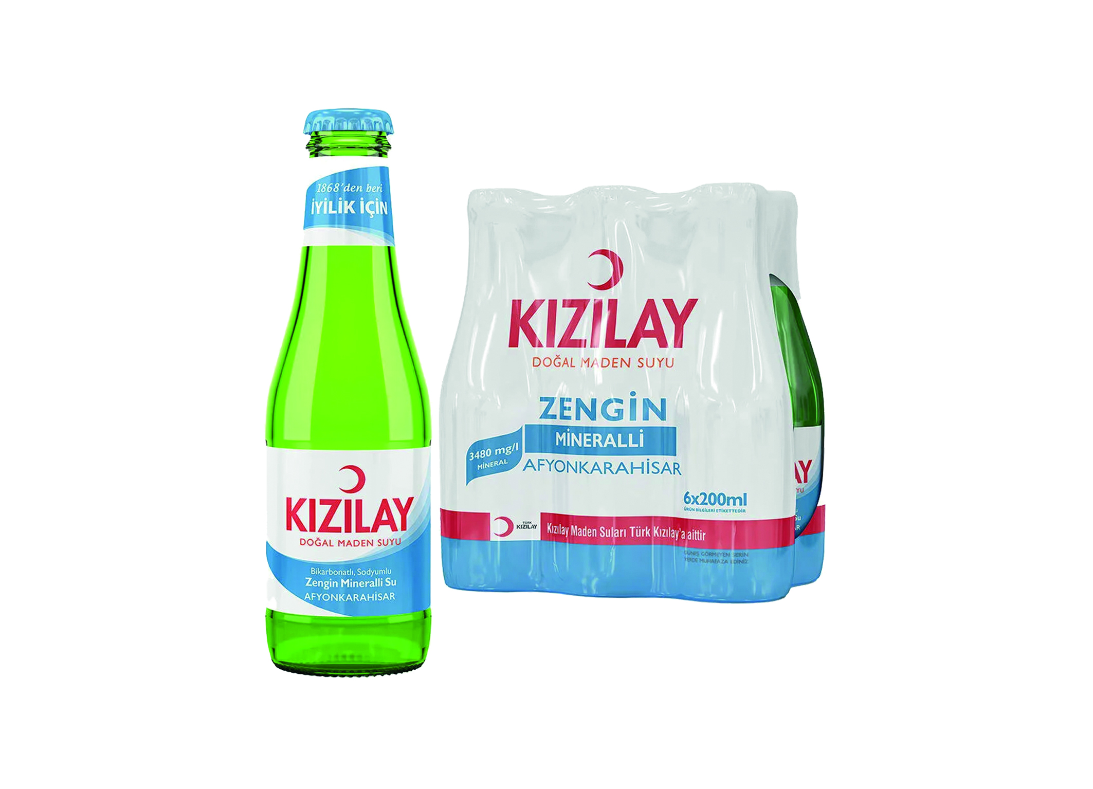 (Bild für) Kizilay Mineralwasser 0,2L FL EW 24