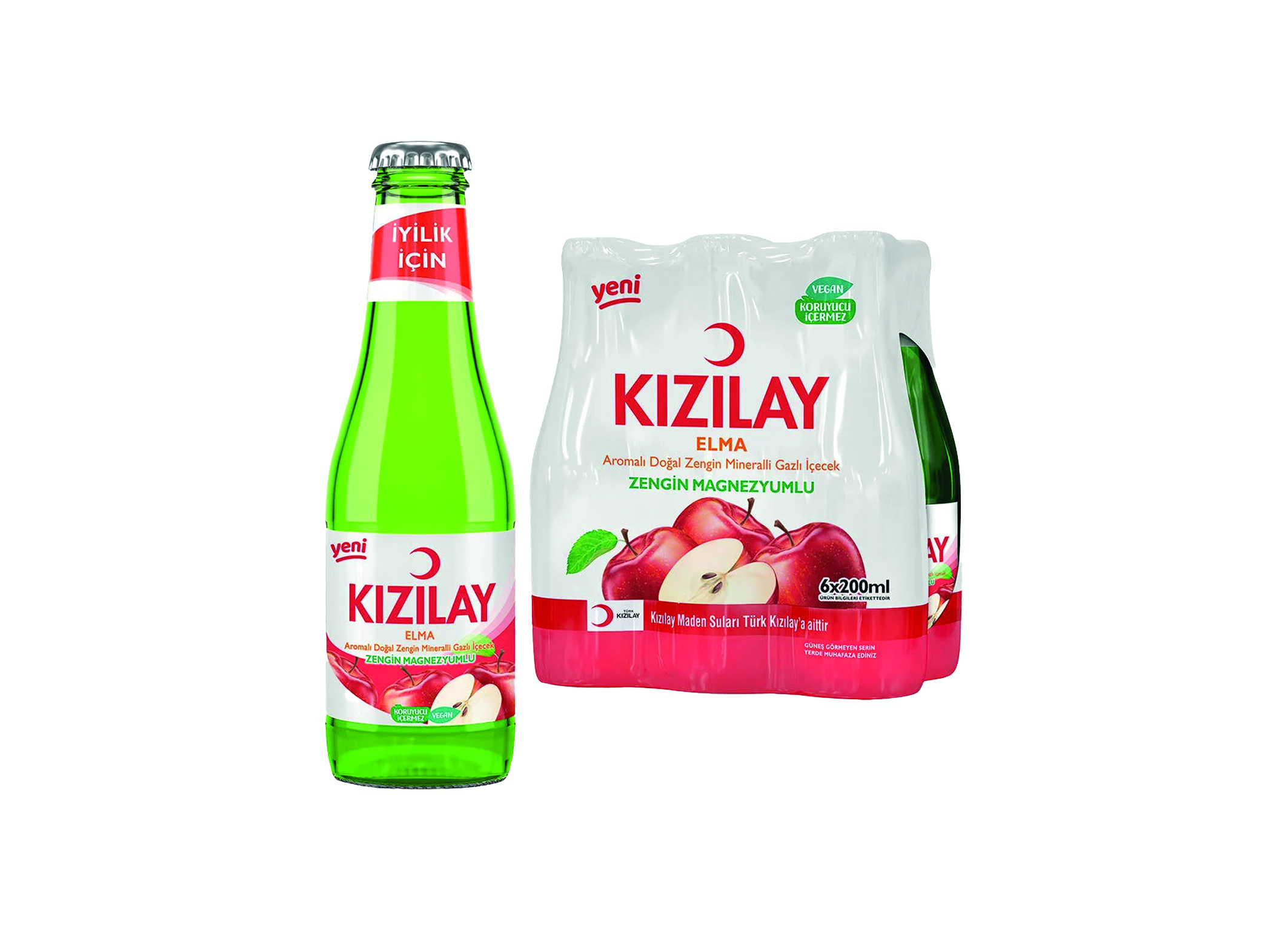 (Bild für) Kizilay Apfel 0,2L FL EW 24