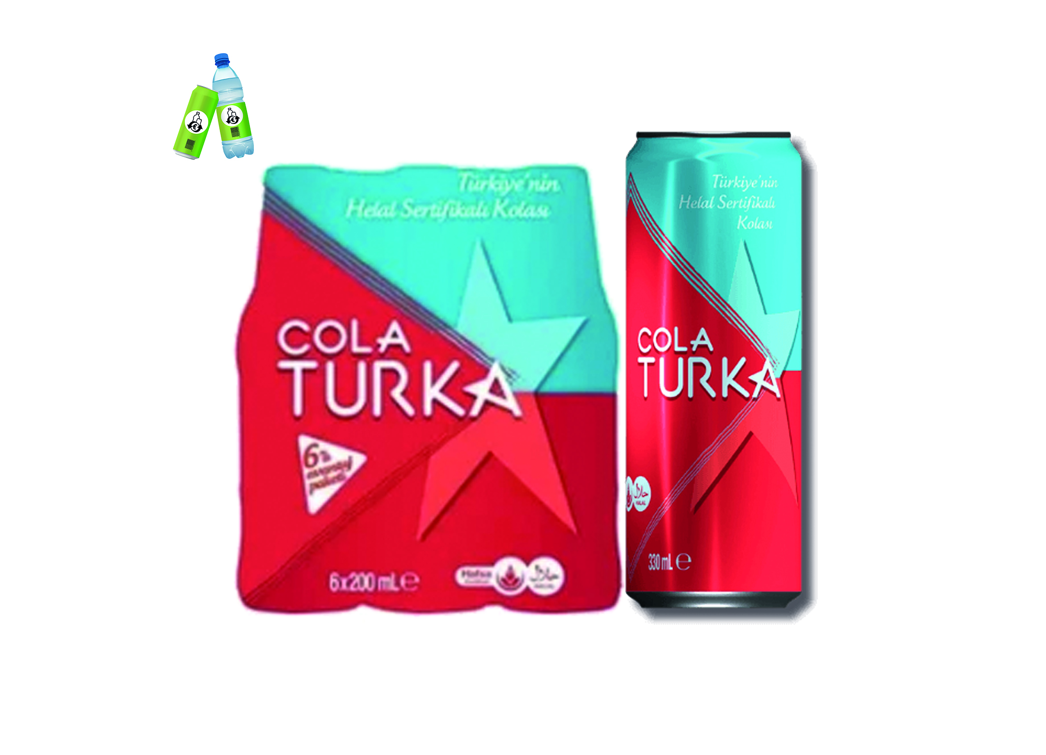(Bild für) Cola Turka 0,33L DS EWP 24