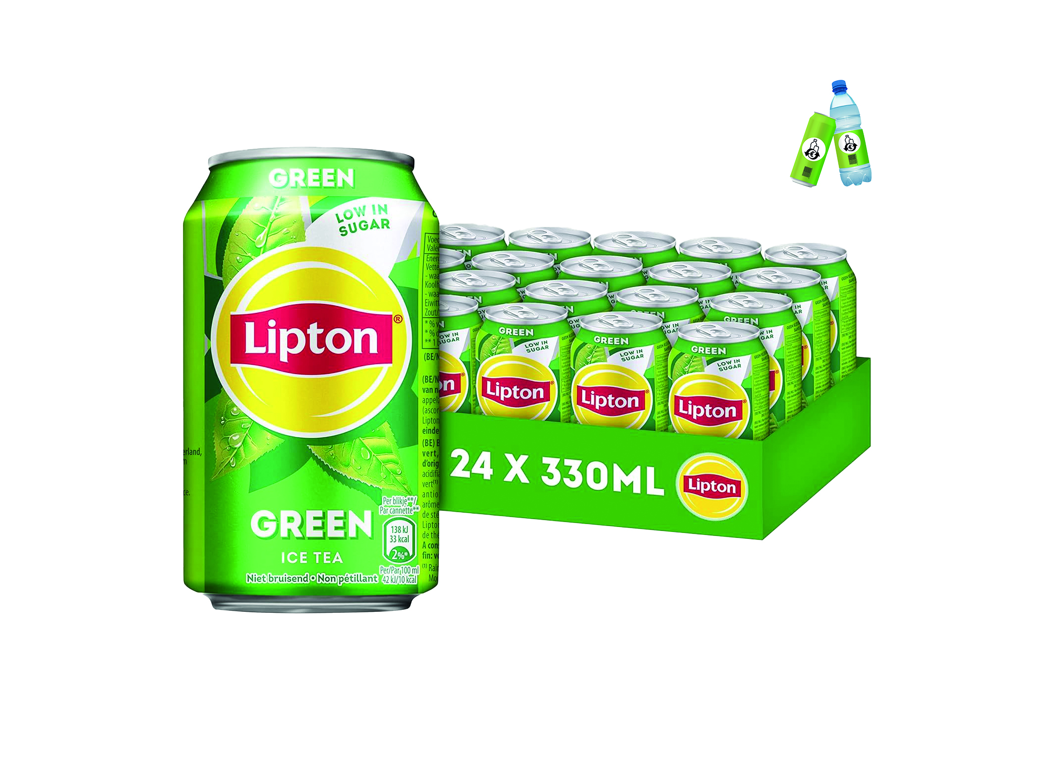(Bild für) Lipton Green Ice Tea 0,33L DS EWP 24