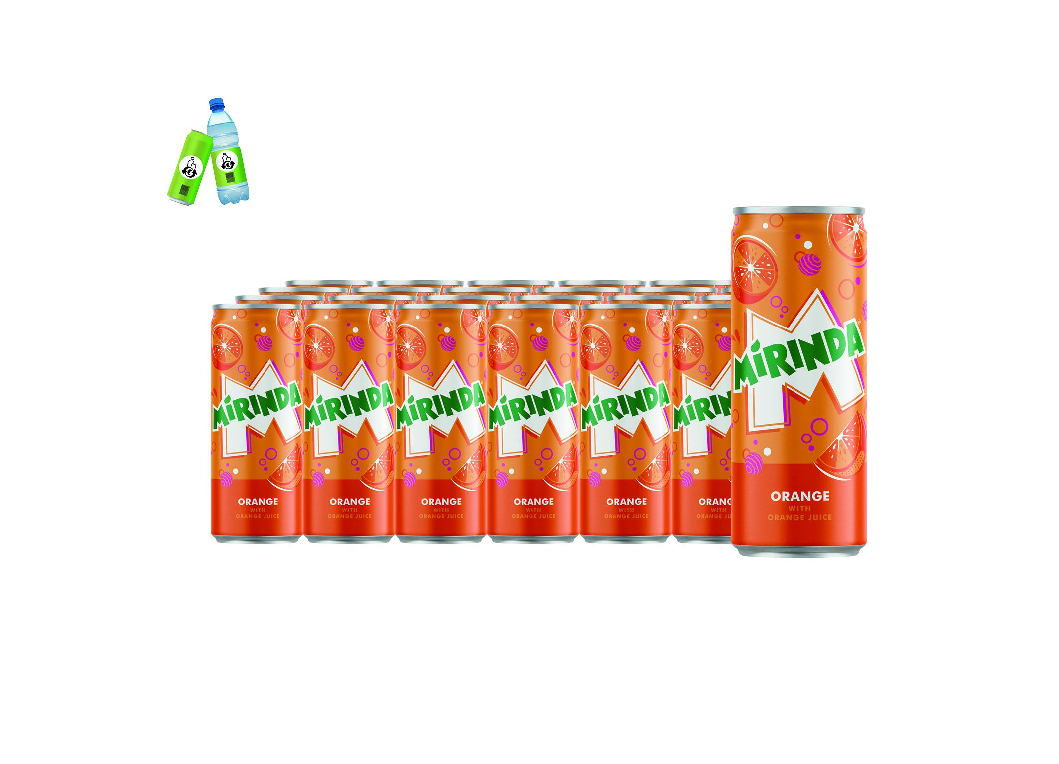 (Bild für) Mirinda Orange 0,33L DS EWP 24