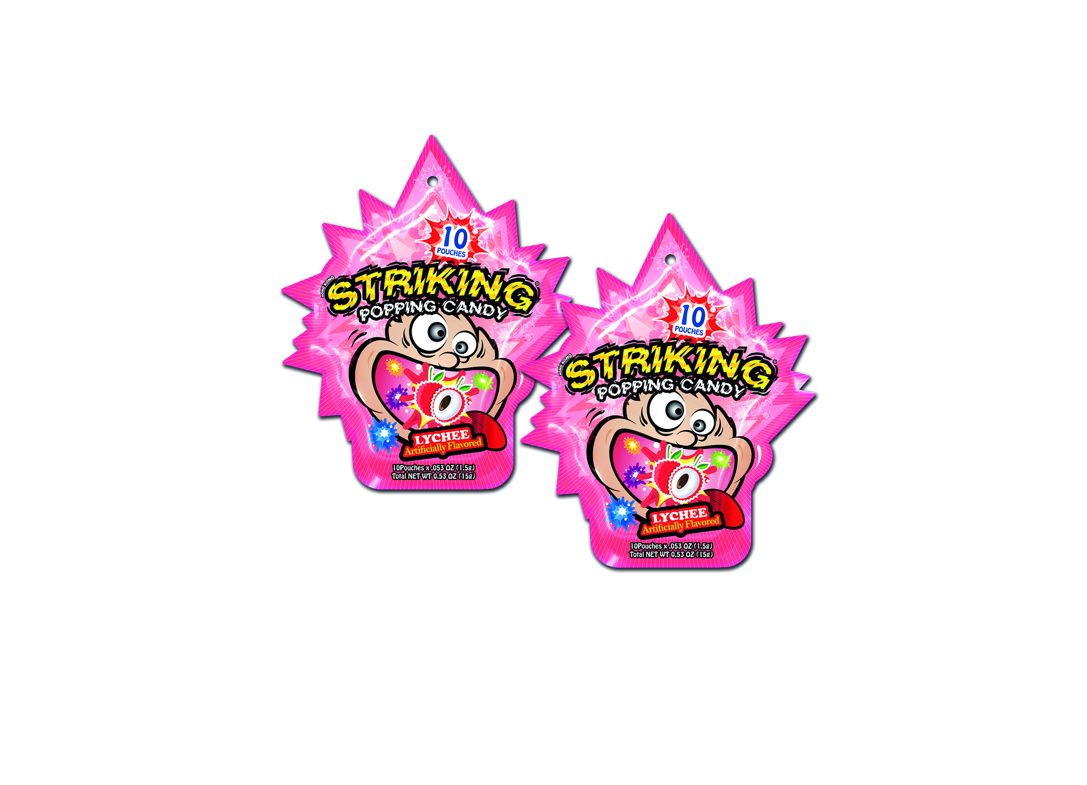 (Bild für) Striking Popping Candy Lychee 15g 48
