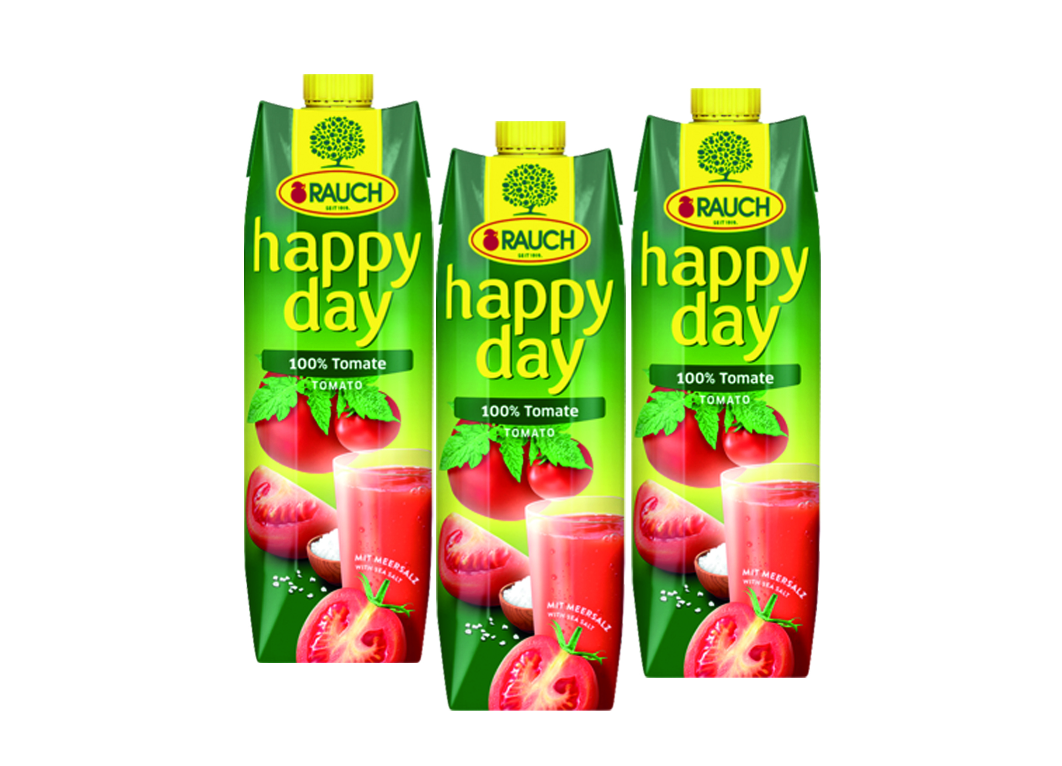 (Bild für) Happy Day Tomate 100% 1L 12