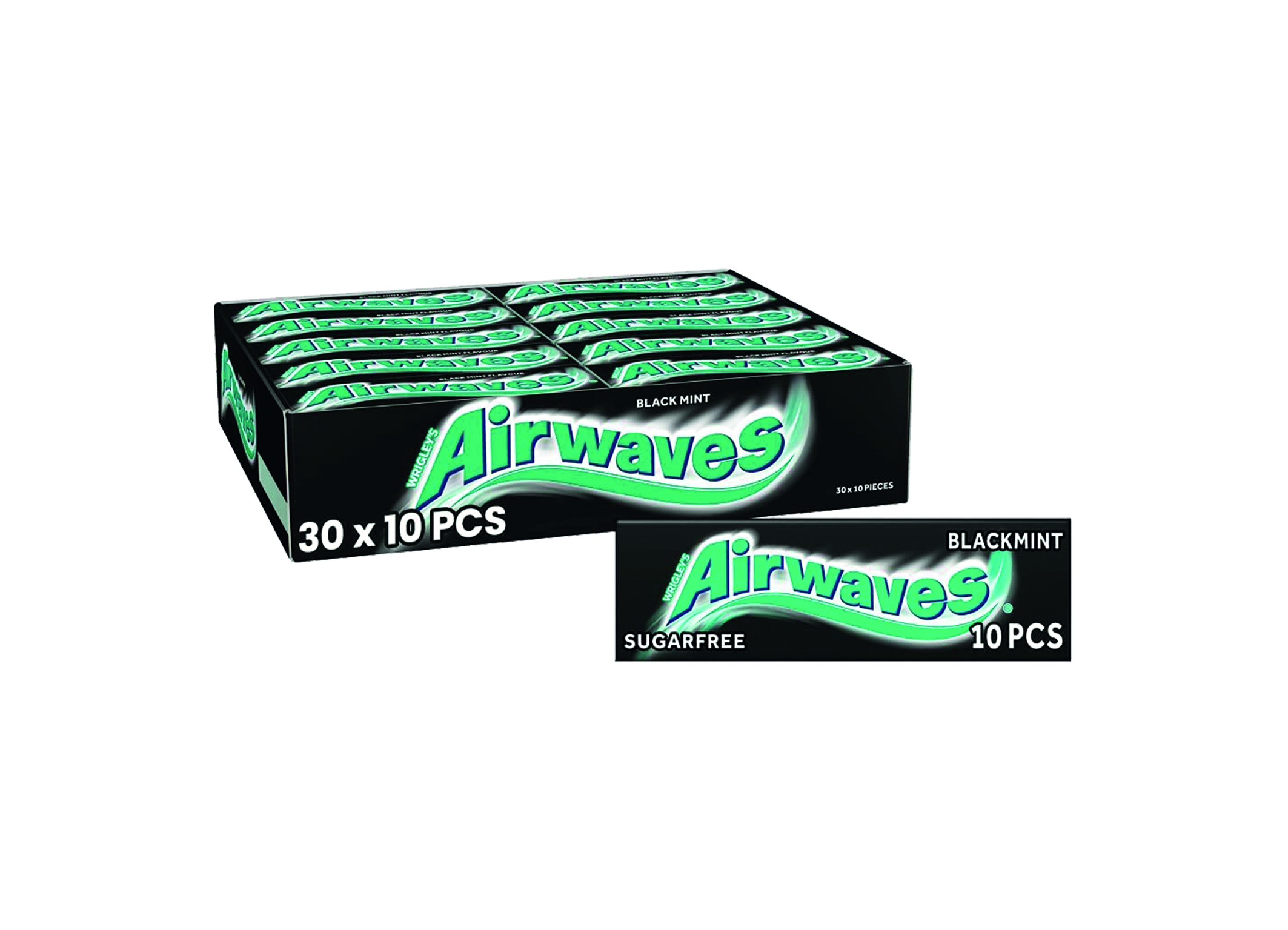 (Bild für) Airwaves Black Mint 14g 30