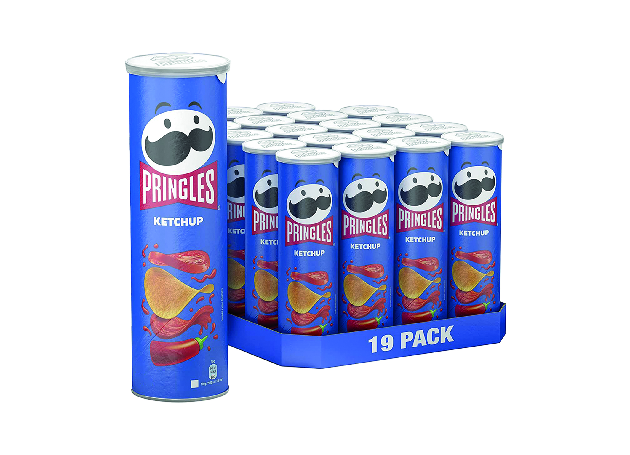 (Bild für) Pringles Ketchup 165g 19