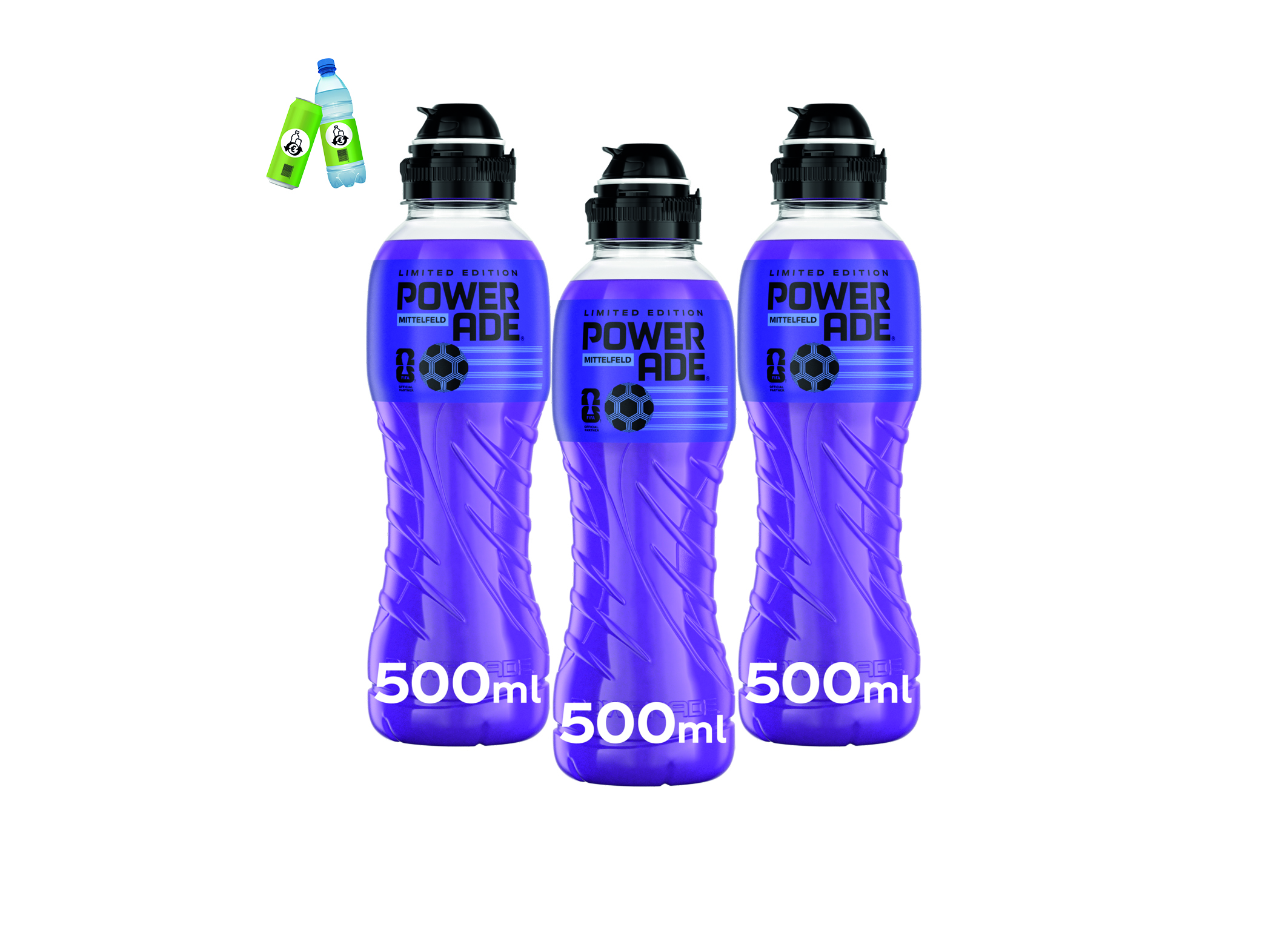 (Bild für) Powerade Ltd. Fifa Mittelfeld 0,5L PET EWP 12