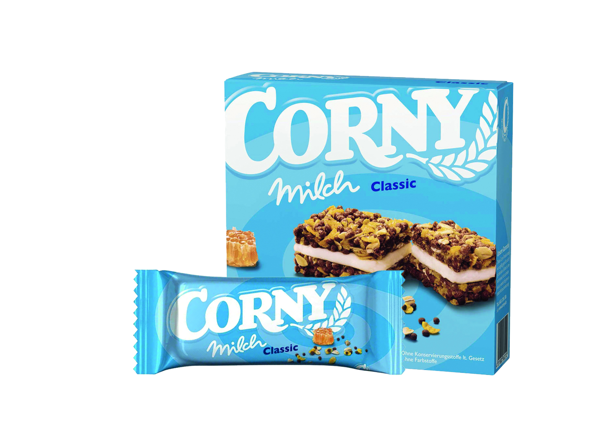 (Bild für) Corny Milch Riegel 4er 120g 8