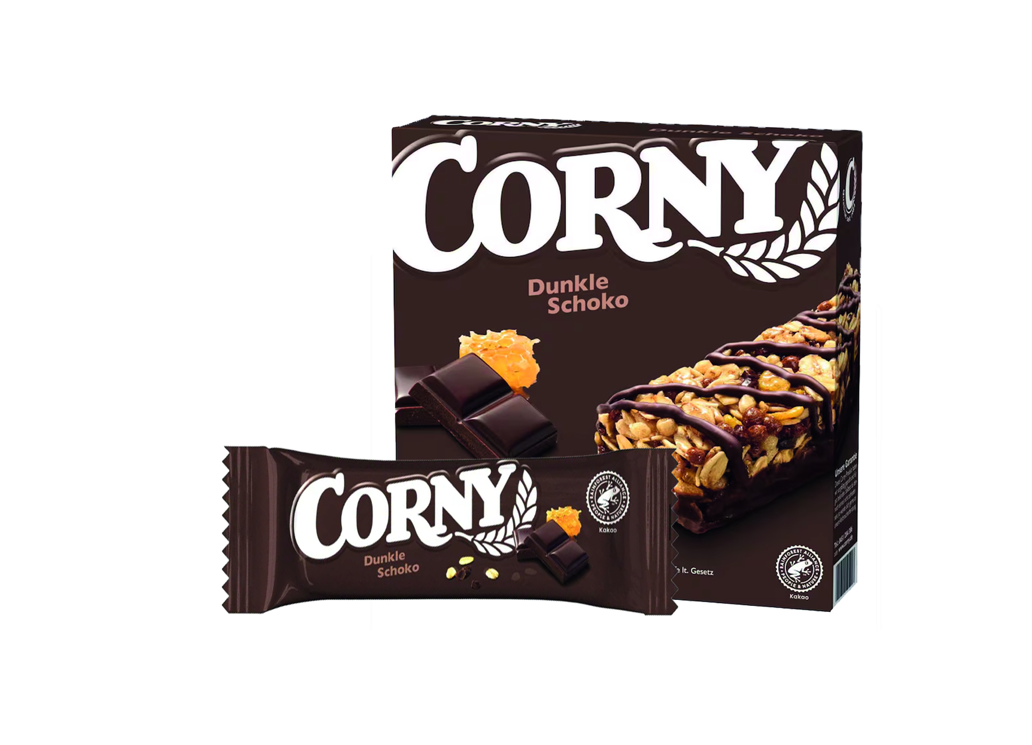 (Bild für) Corny Dunkle Schoko 6er 138g 10