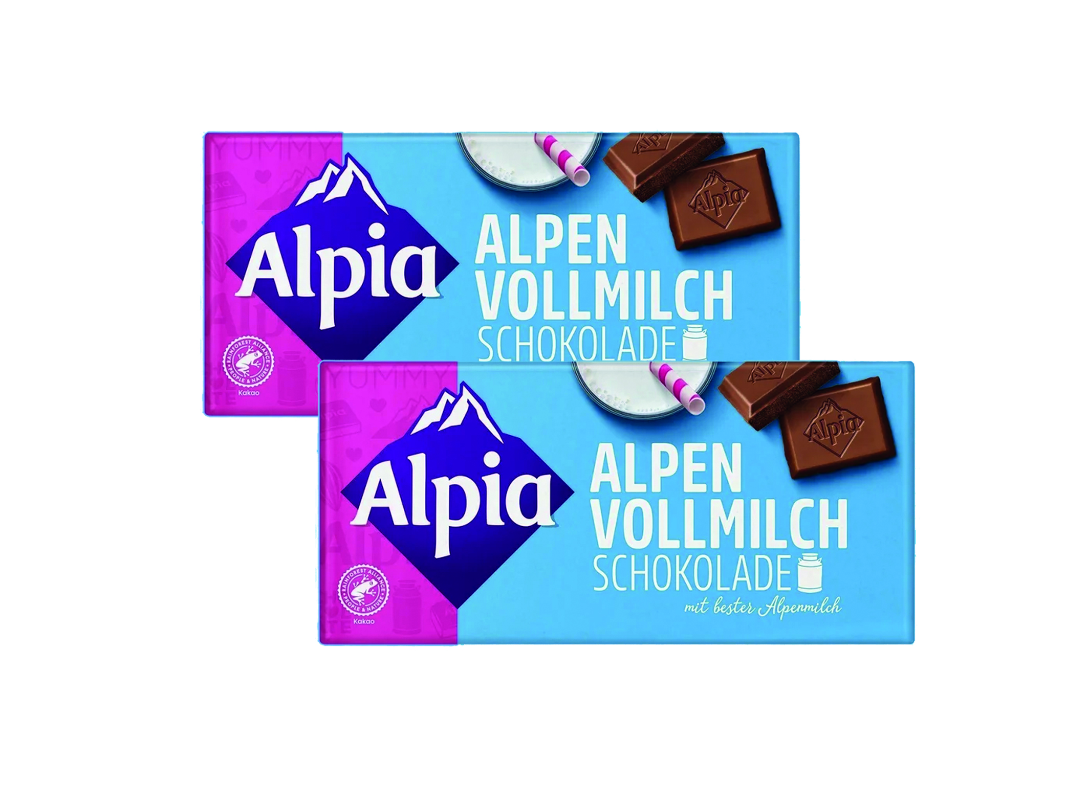 (Bild für) Alpia Alpenvollmilch 100g 20