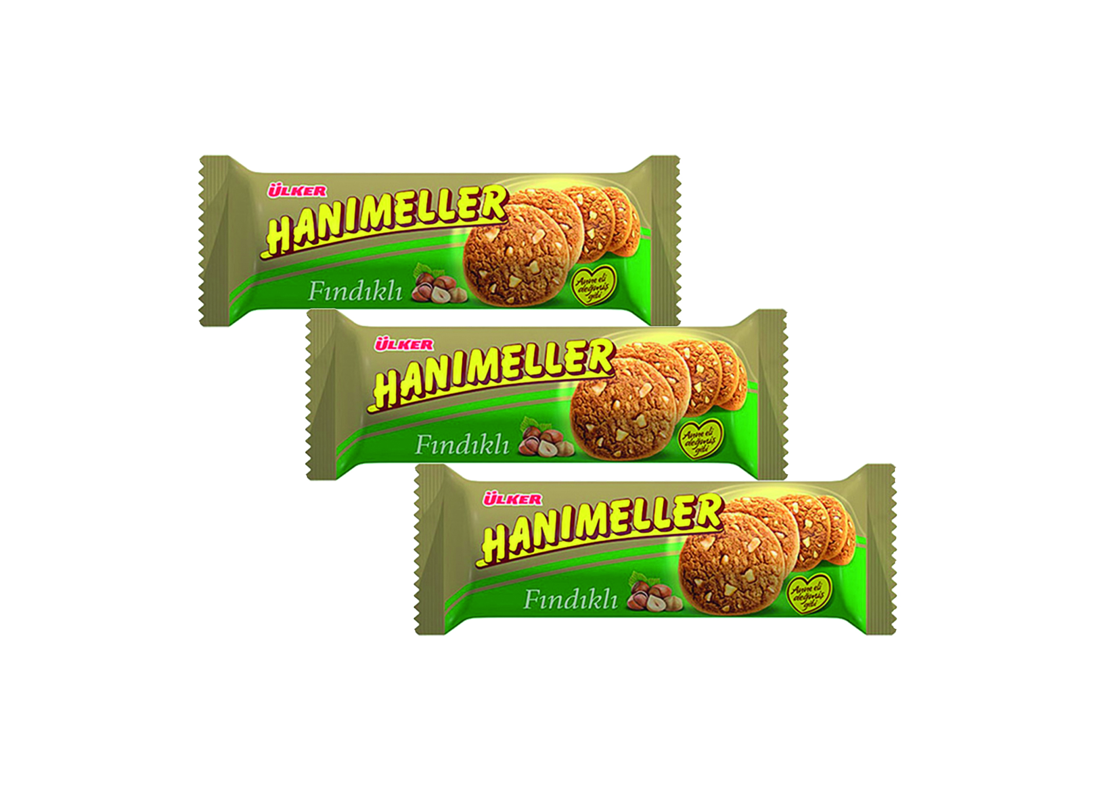 (Bild für) Ülker Hanimeller mit Haselnüssen 82g 18