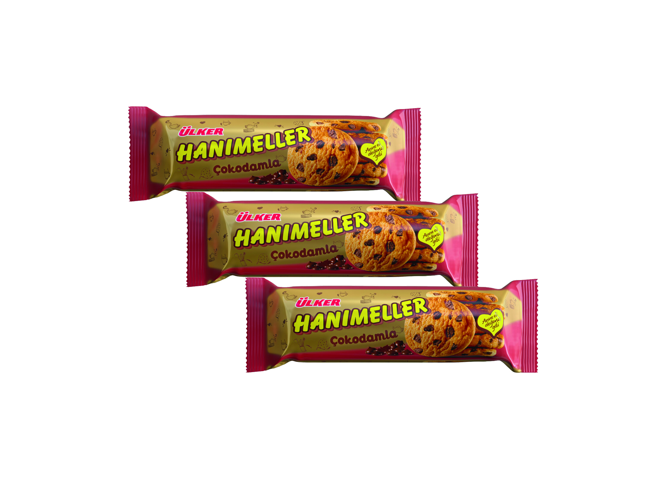 (Bild für) Ülker Hanimeller mit Schokoladenstückchen 82g 18