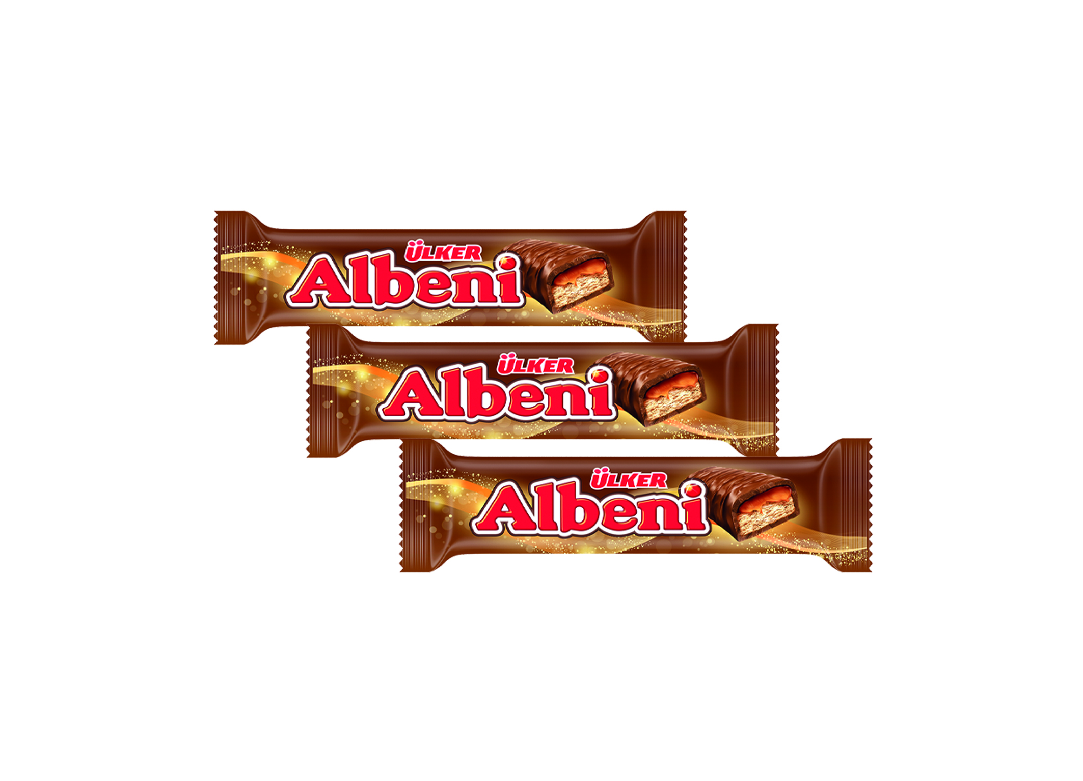 (Bild für) Ülker Albeni Schokolade mit Karamell & Keks 40g 24