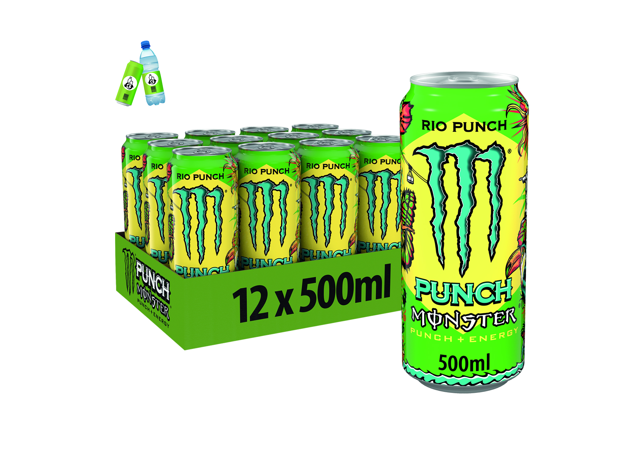 (Bild für) Monster Energy Rio Punch 0,5L DS EWP 12