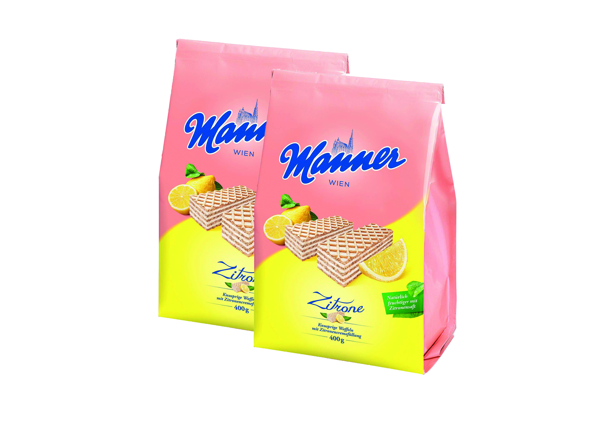 (Bild für) Manner Zitronen Schnitten 400g 10