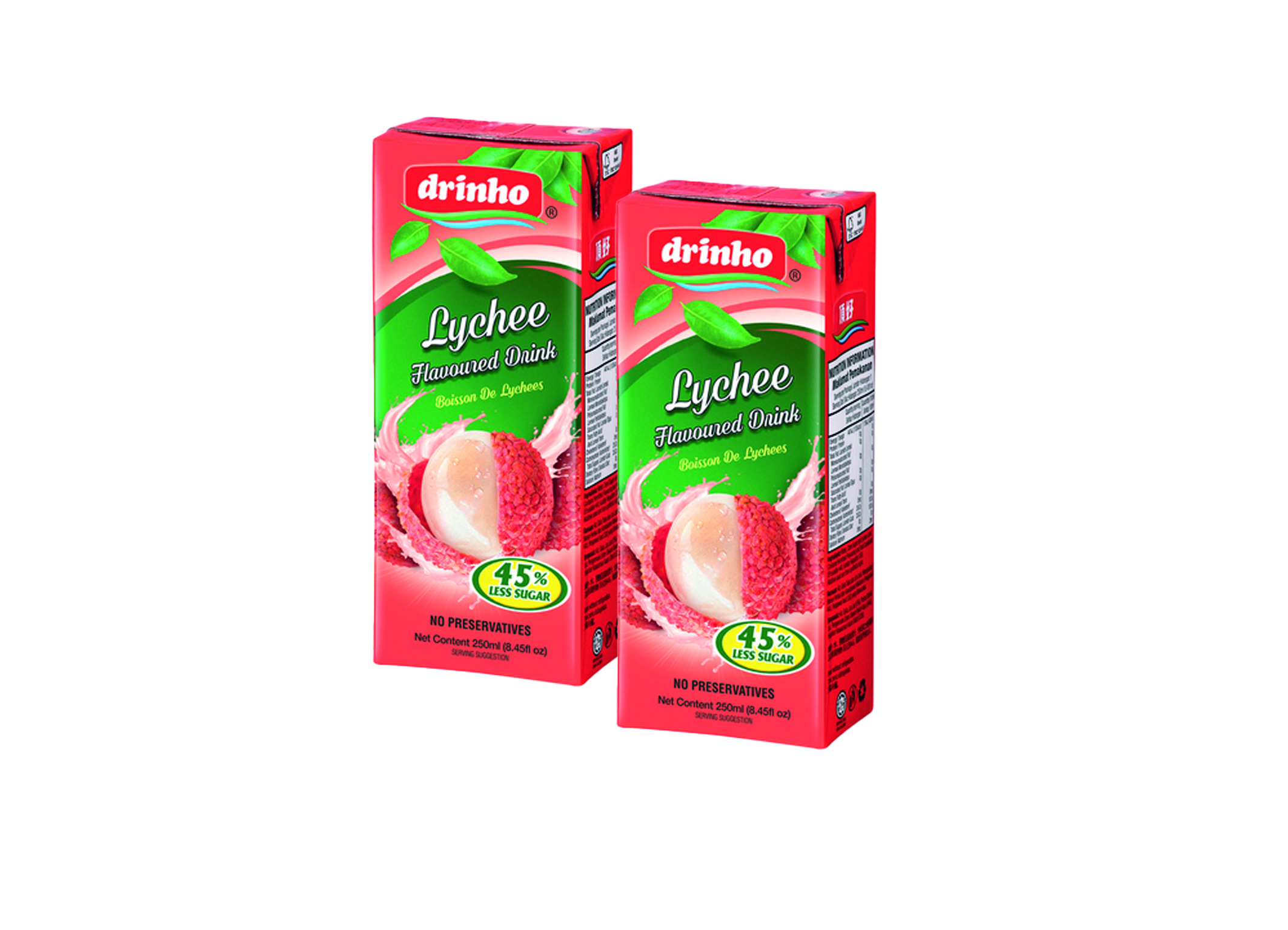 (Bild für) Drinho Lychee Drink 0,25L Tetra Pak 24