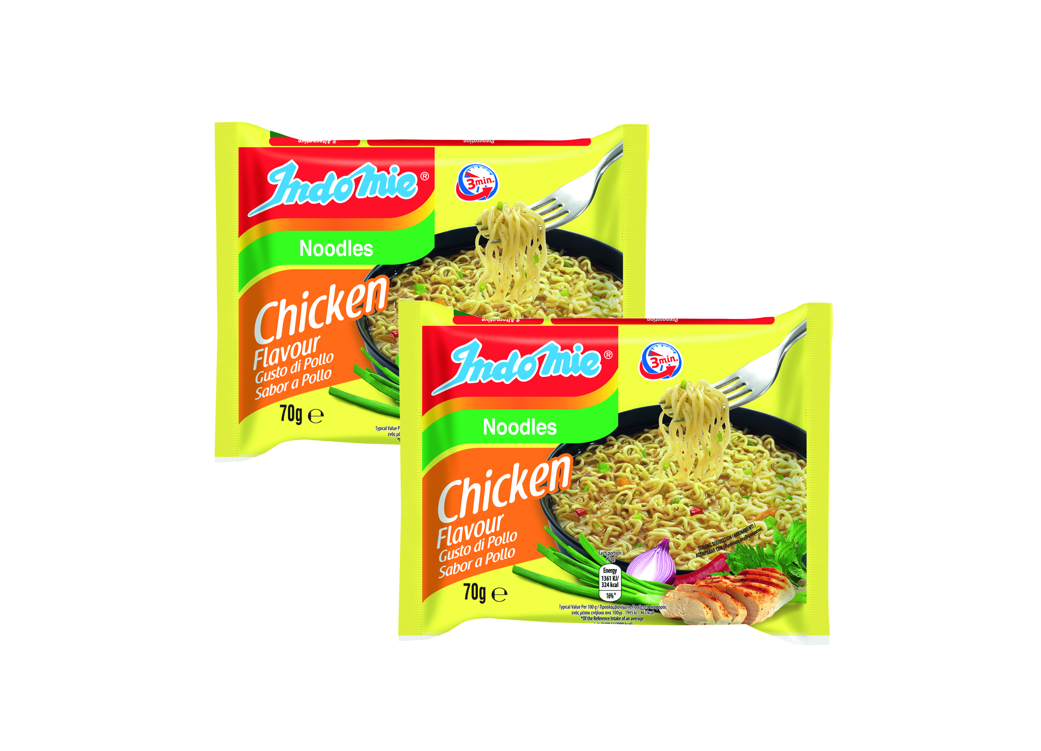(Bild für) Indomie Instant Noodles Chicken 70g 40