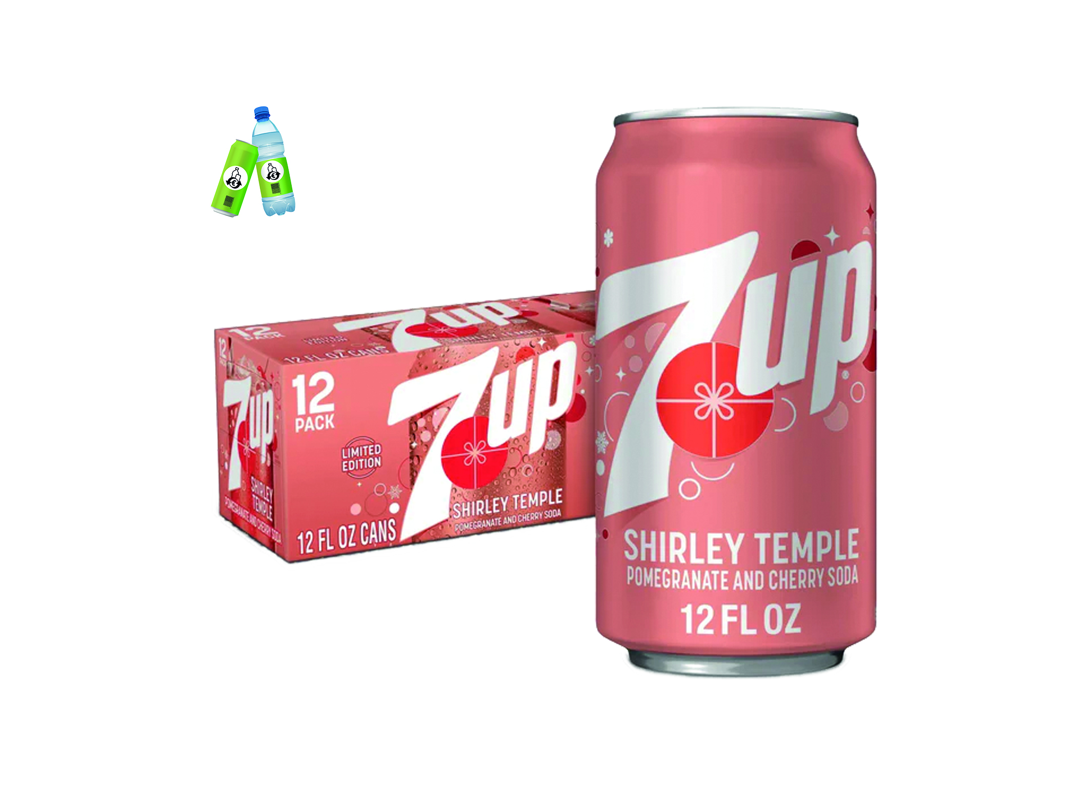 (Bild für) 7up Shirley Temple USA 0,355L DS EWP 12