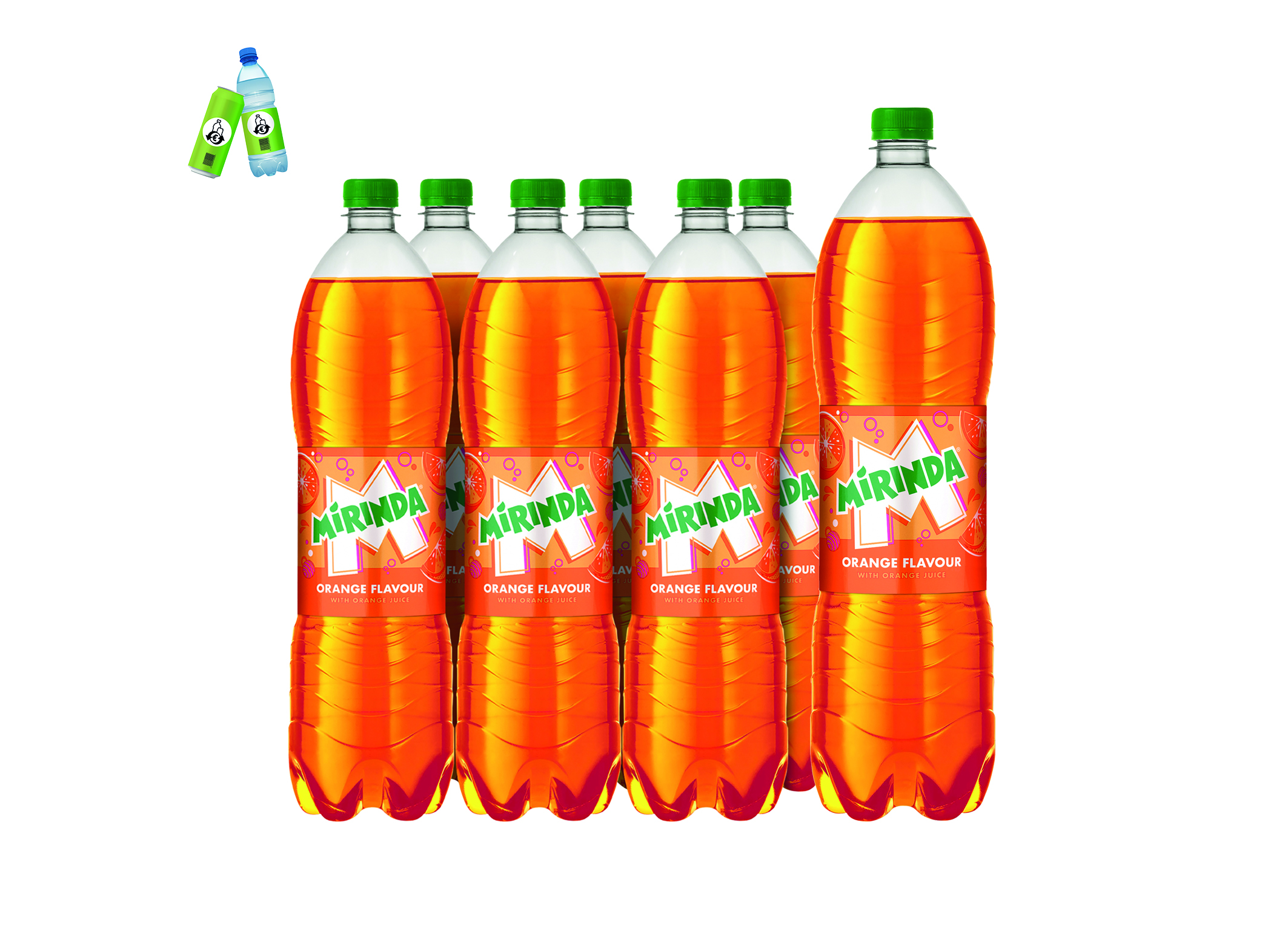 (Bild für) Mirinda Orange 1,5L PET EWP 6