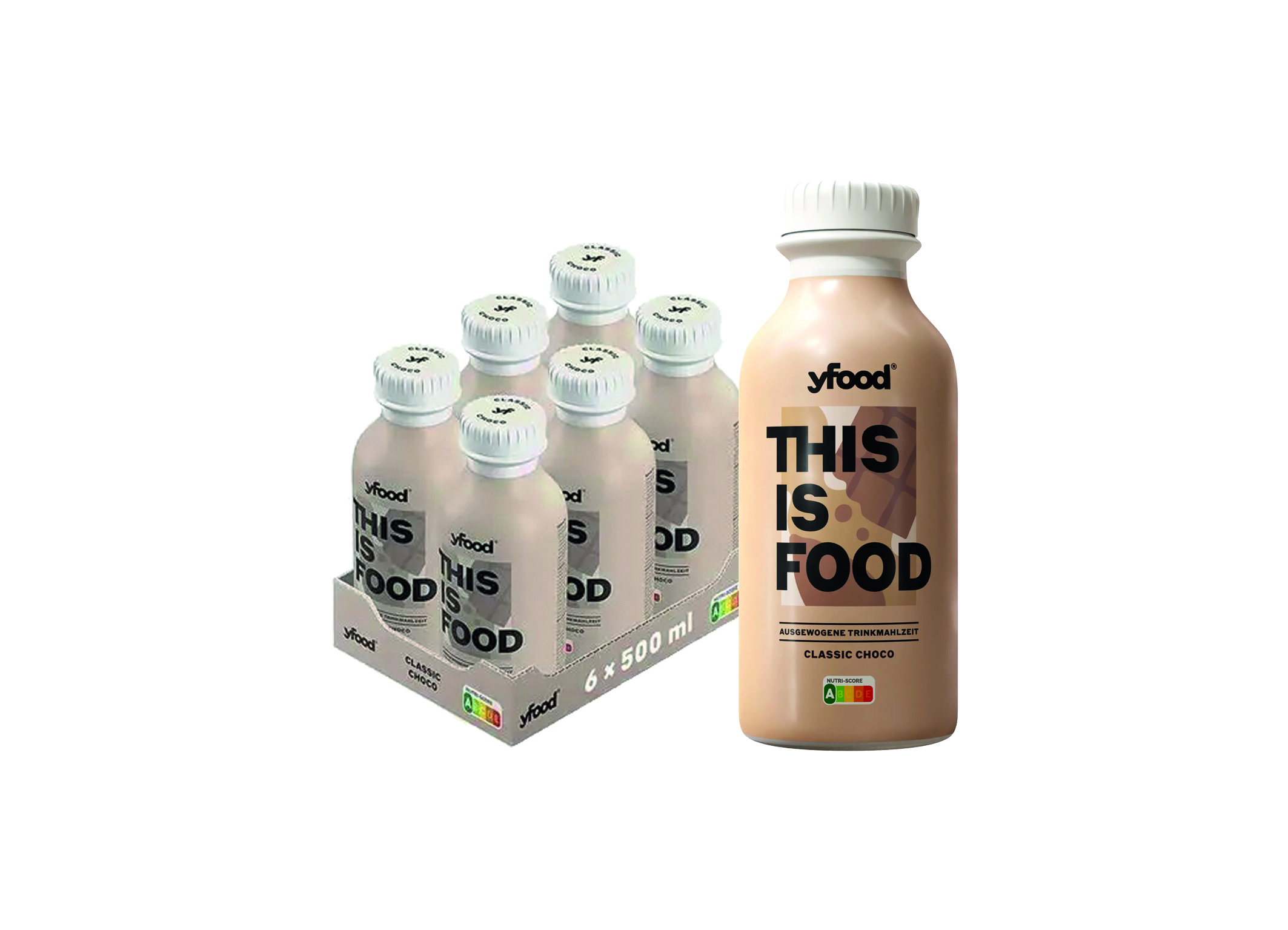 (Bild für) yfood Trinkmahlzeit Classic Choco 0,5L 6