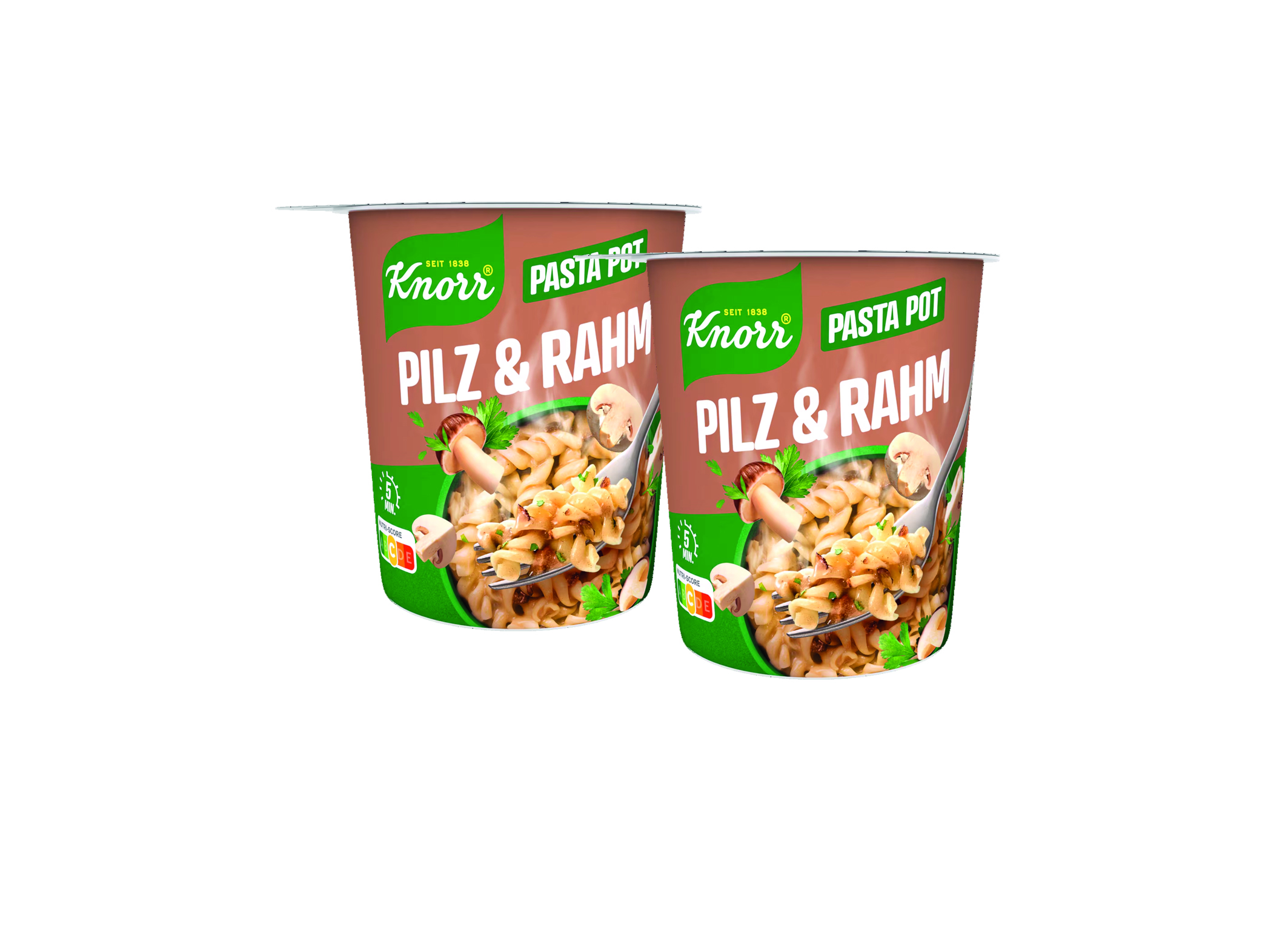 (Bild für) Knorr Snack Becher Pasta Pilz & Rahm 59g 8