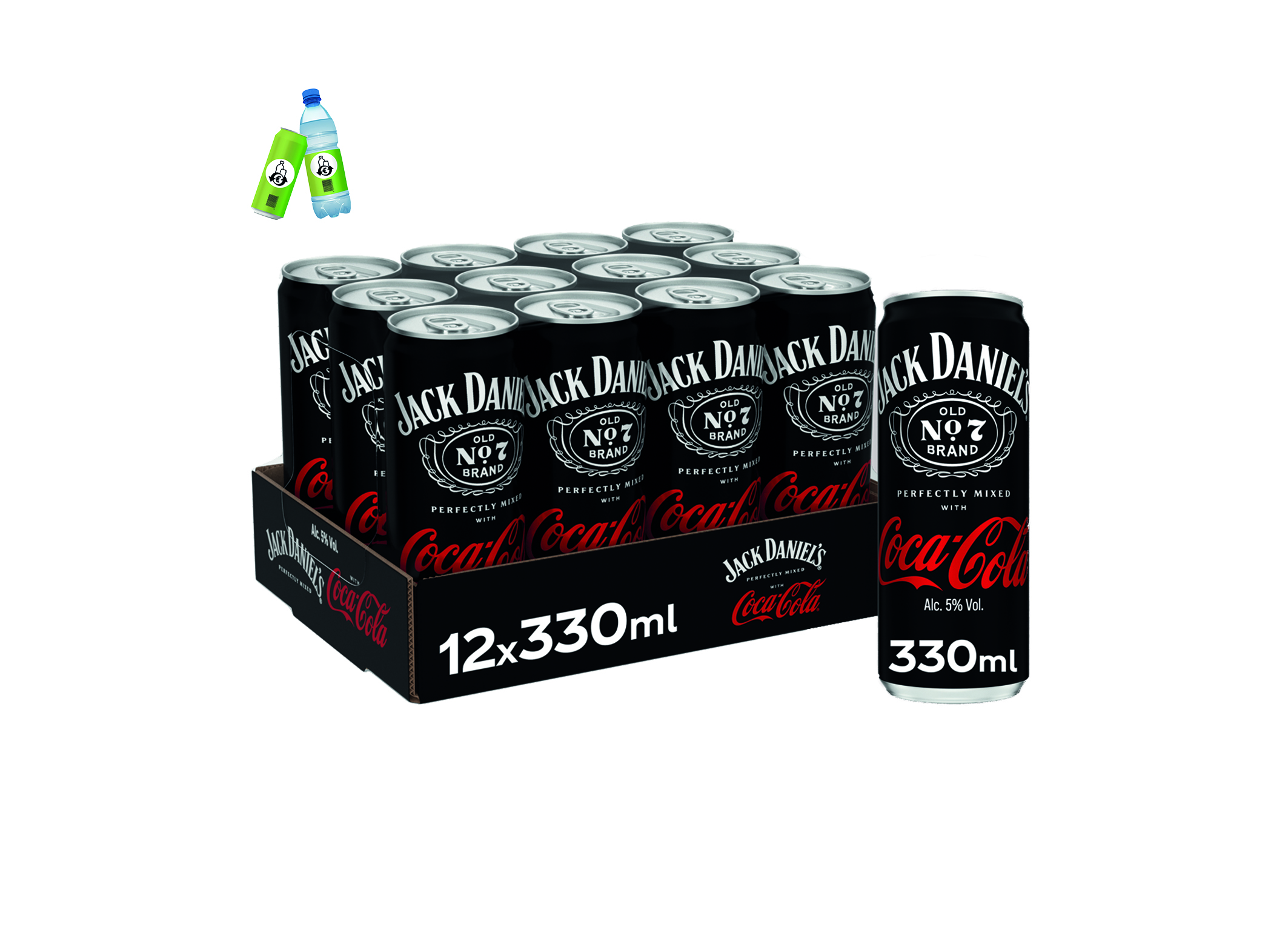 (Bild für) Jack Daniel´s & Coca Cola 0,33L DS EWP 12