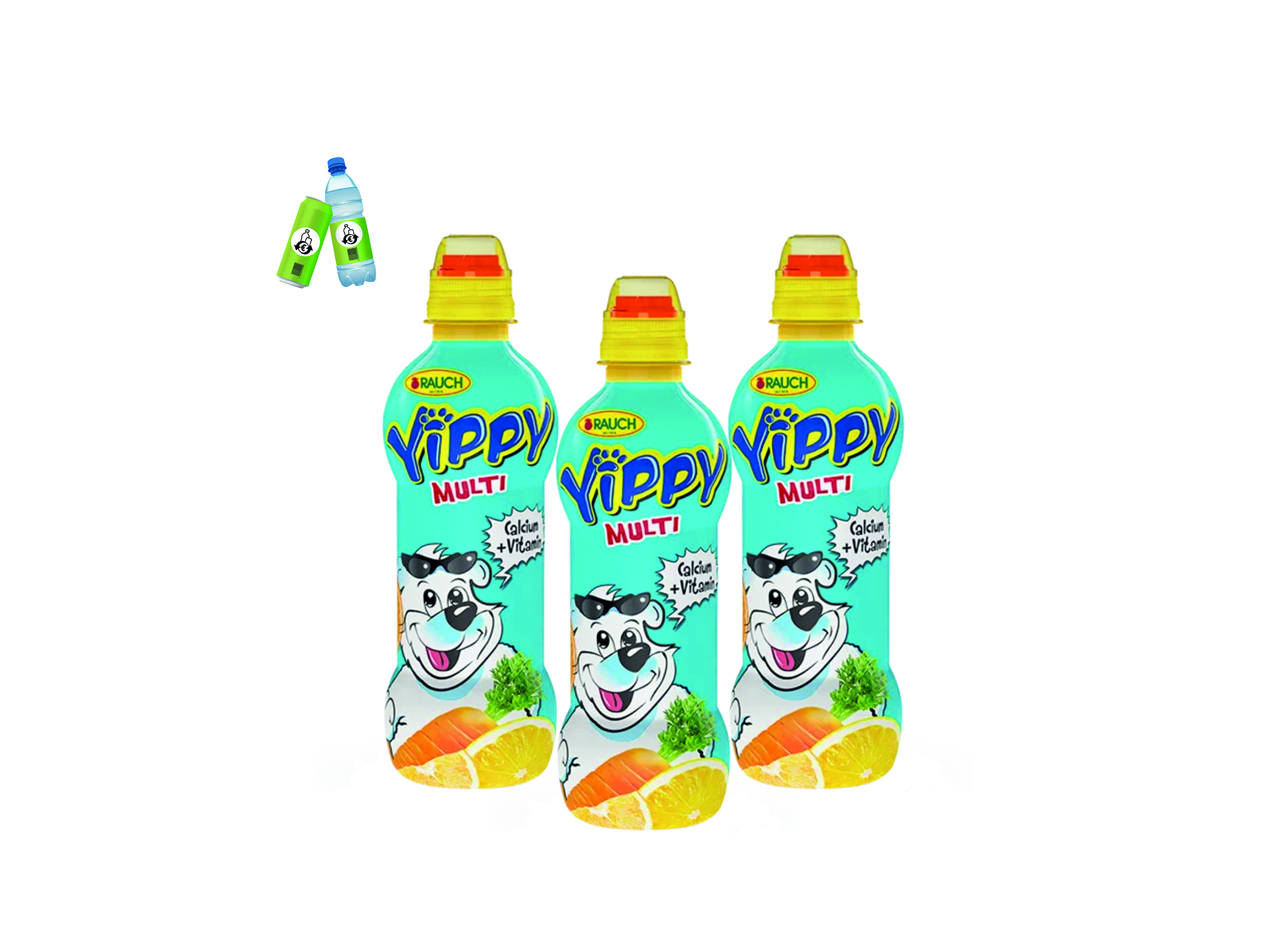 (Bild für) Rauch Yippy Multi 0,33L PET EWP 12