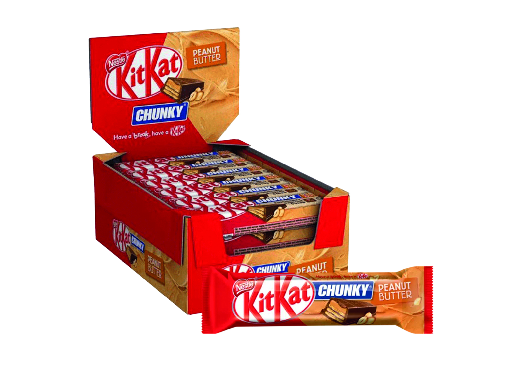 (Bild für) KitKat Chunky Peanut Butter 42g 24