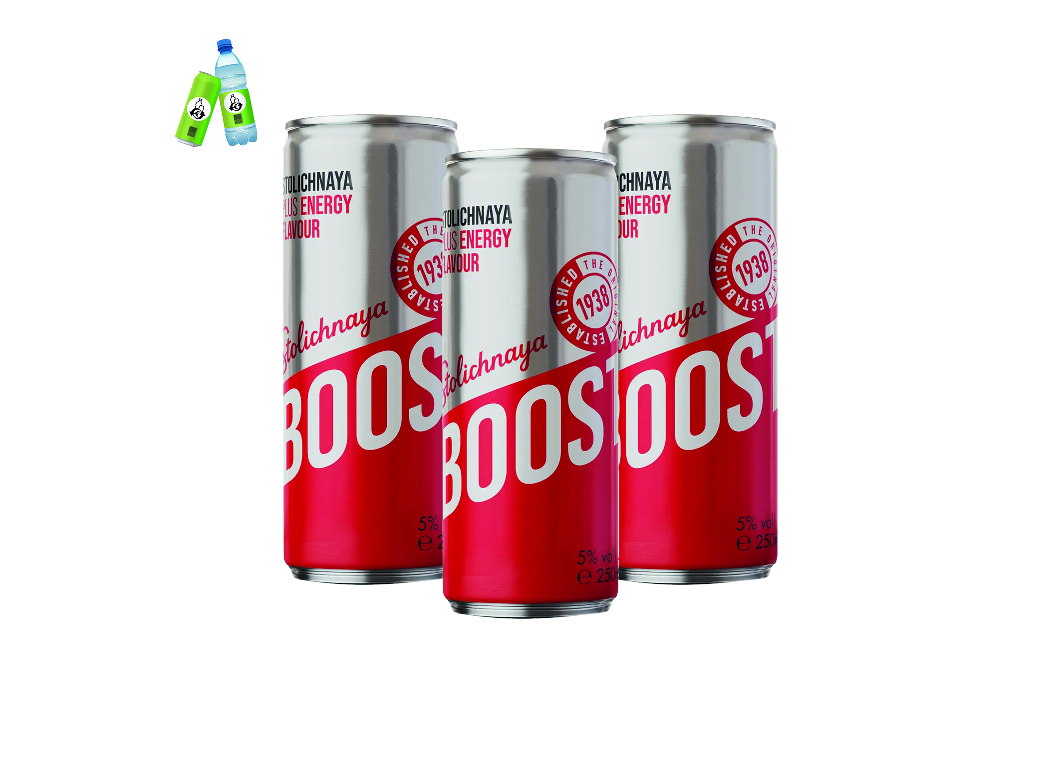 (Bild für) Stolichnaya Boost Energy 0,25L DS EWP 12